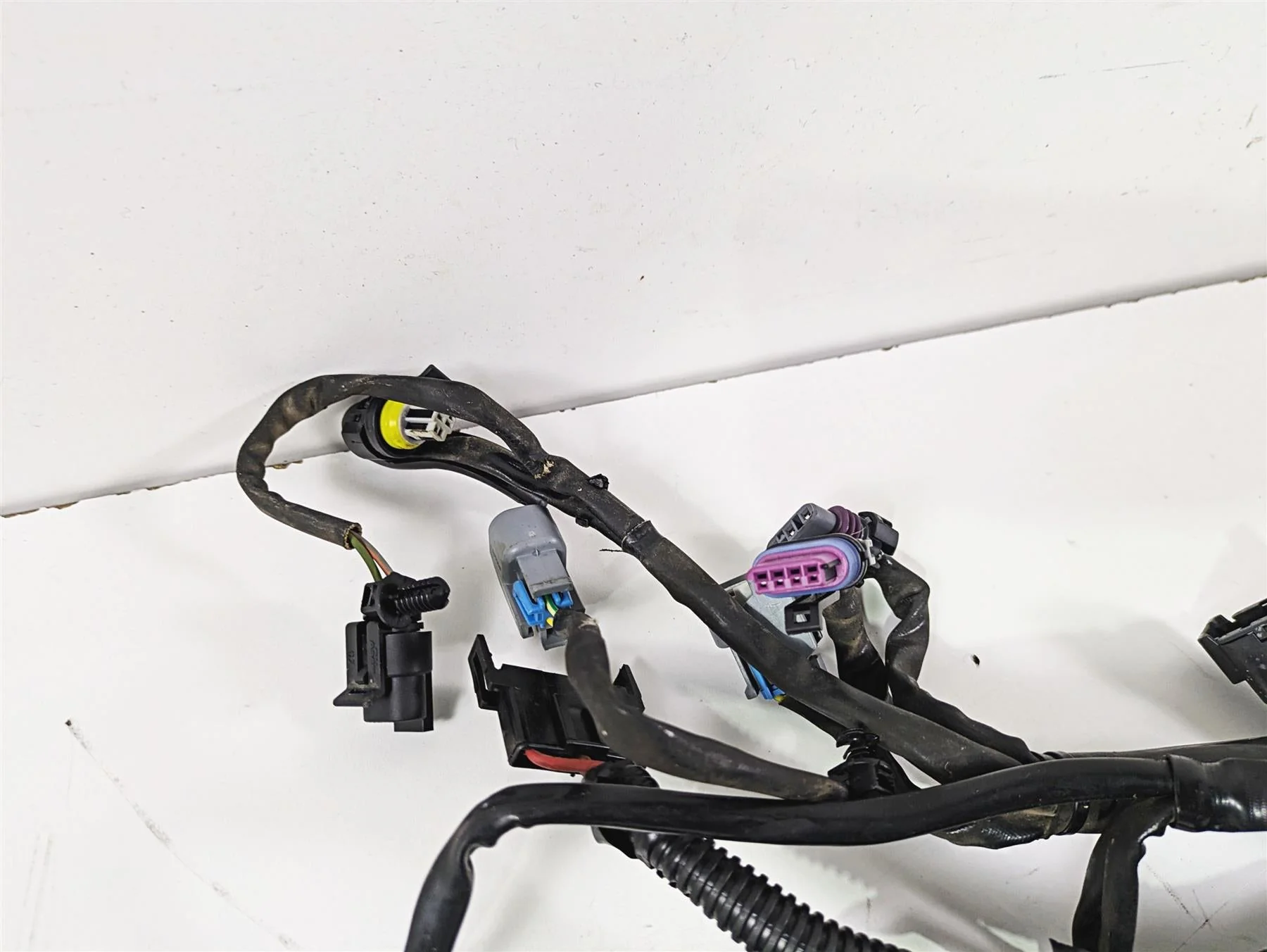 2007 Harley FXDWG Dyna Wide Glide Main Wiring Harness Loom - No Cut 69603-07 - Image 5