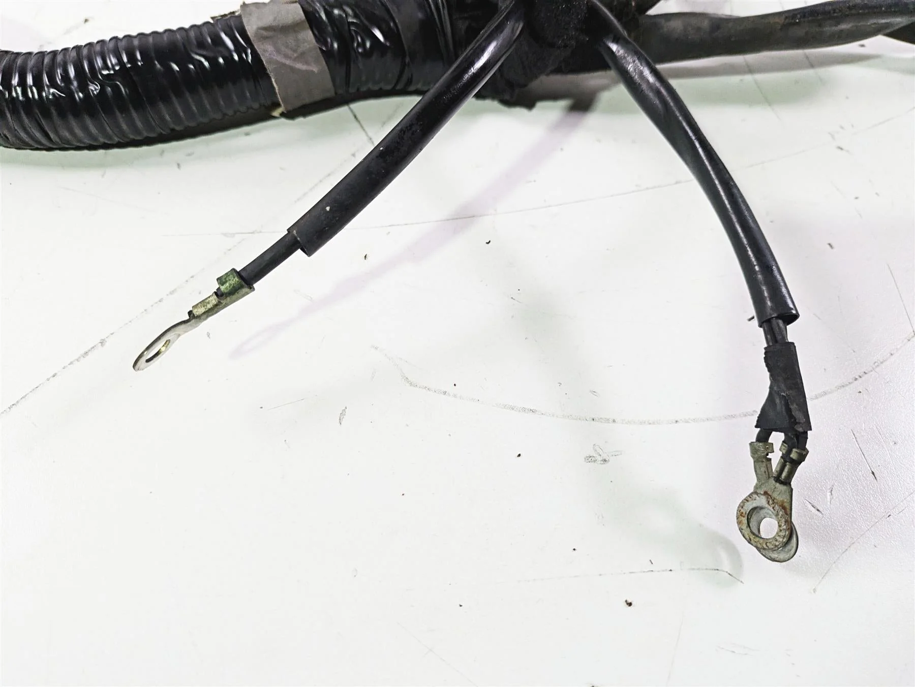 2007 Harley FXDWG Dyna Wide Glide Main Wiring Harness Loom - No Cut 69603-07 - Image 7