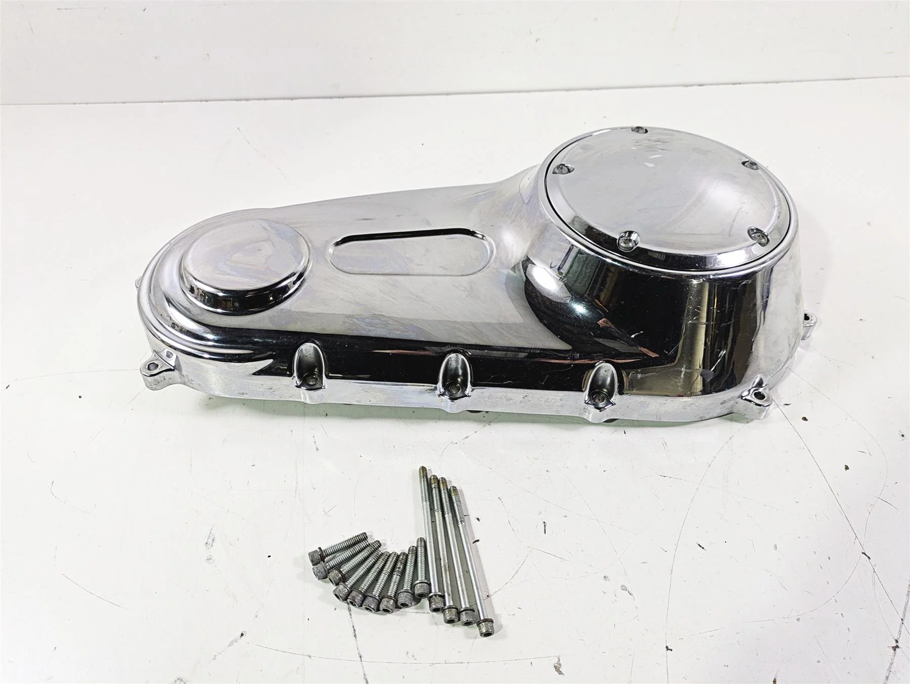 2007 Harley FXDWG Dyna Wide Glide Outer Primary Drive Clutch Cover 60784-06