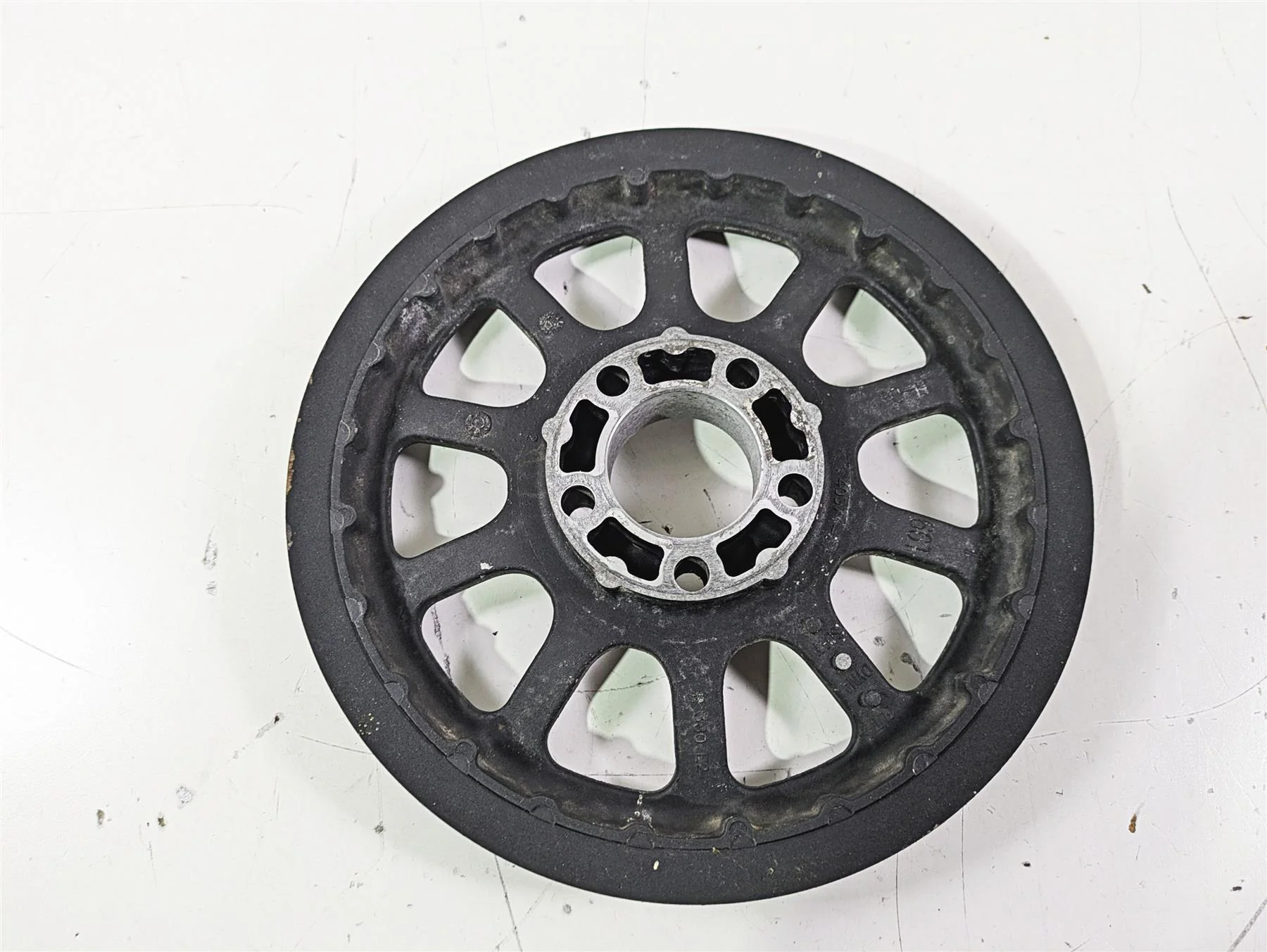 2007 Harley FXDWG Dyna Wide Glide Rear Drive Belt Pulley 66T 1" 40374-07 - Image 8