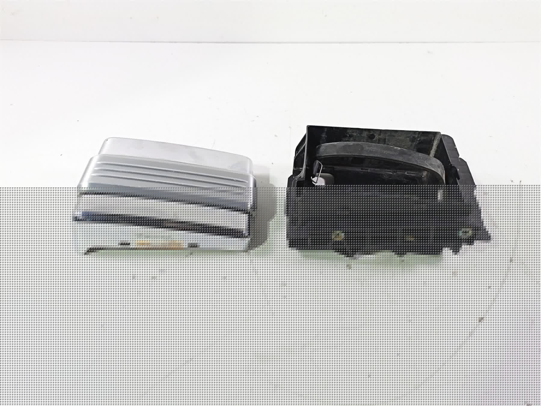 2007 Harley FXDWG Dyna Wide Glide Right Battery Tray & Chrome Cover 66375-06 - Image 4