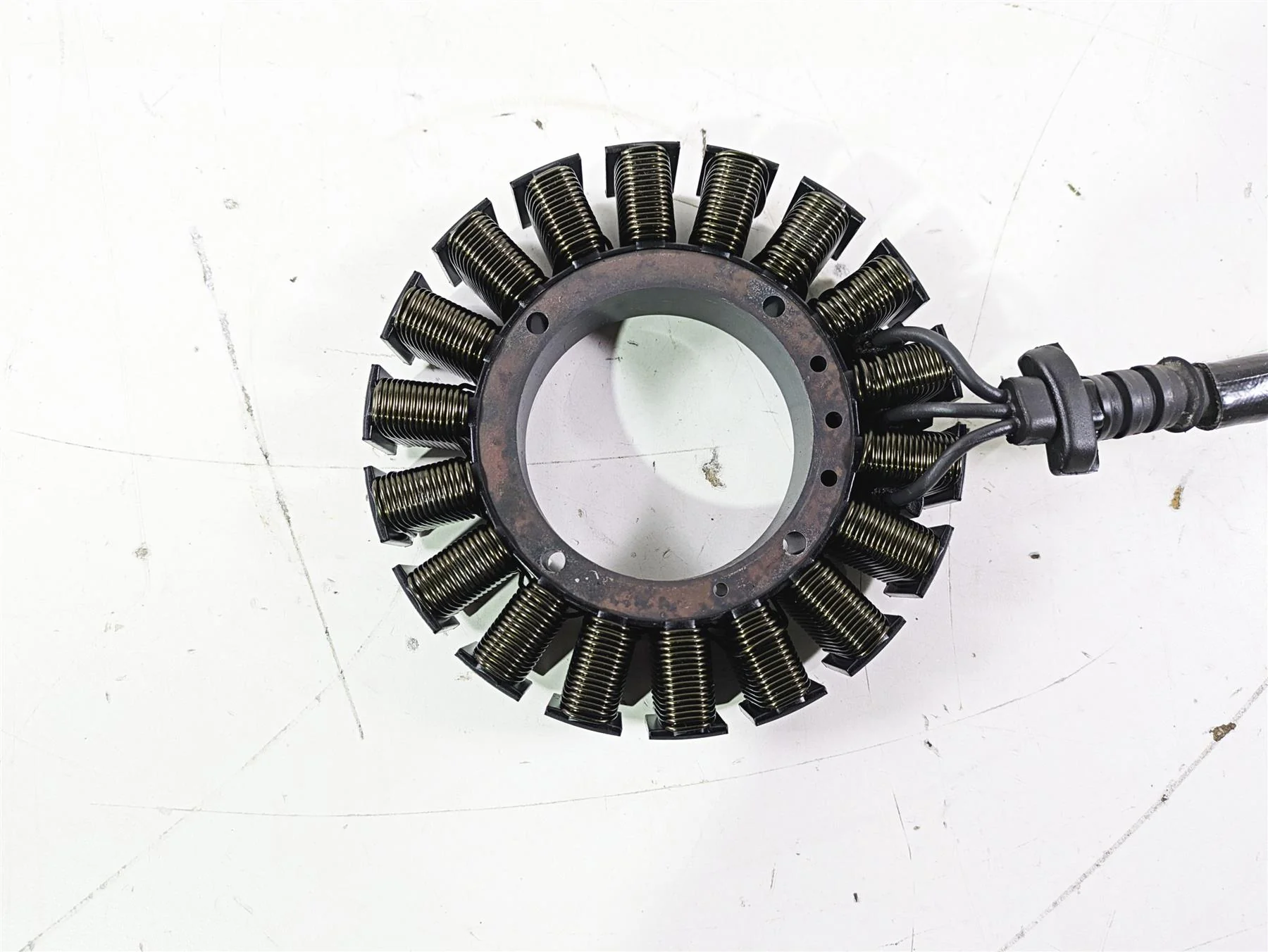 2007 Harley FXDWG Dyna Wide Glide Stator Alternator Generator 30017-07 - Image 5