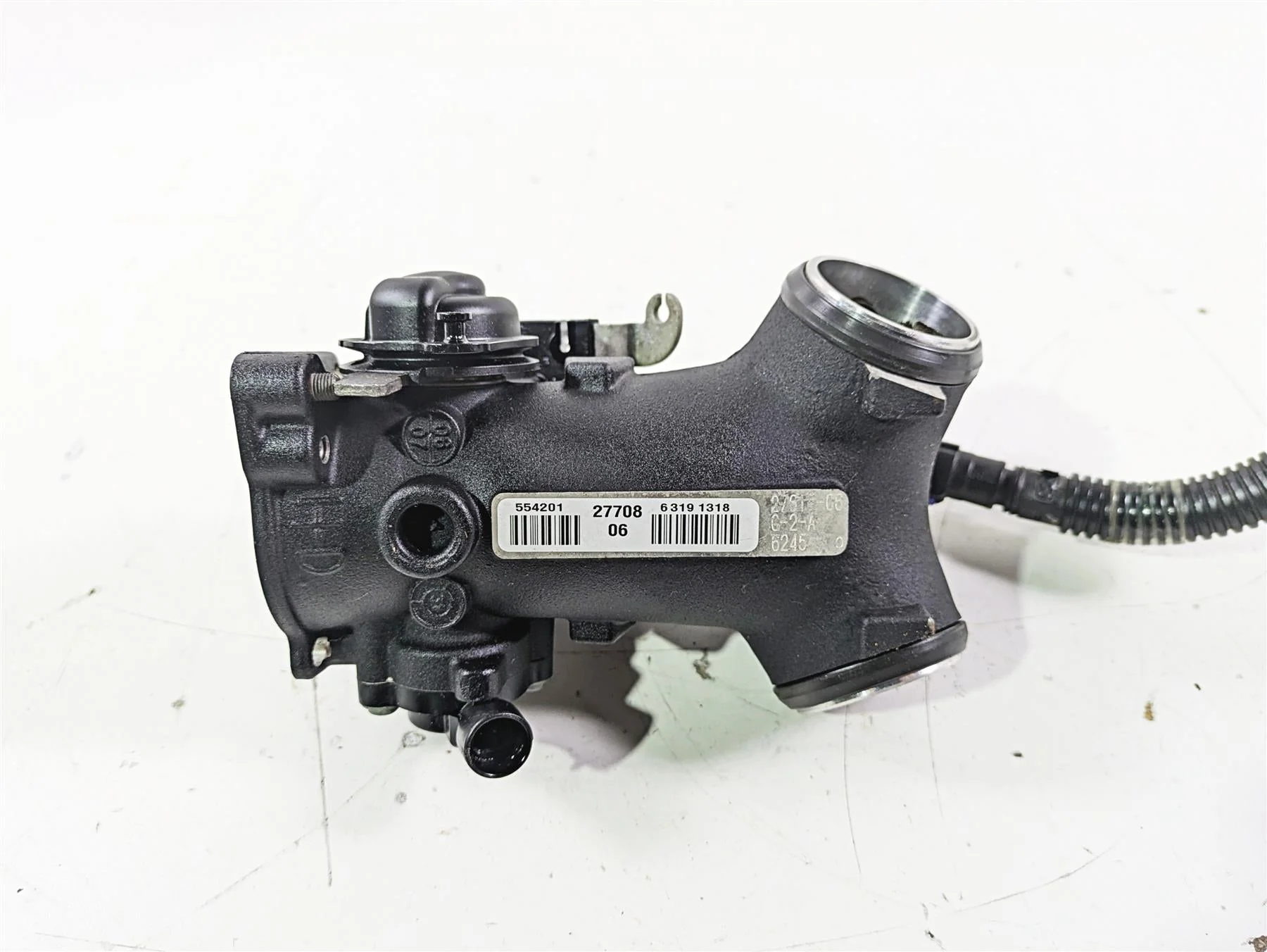 2007 Harley FXDWG Dyna Wide Glide Throttle Body Fuel Injection 27708-06 - Image 9