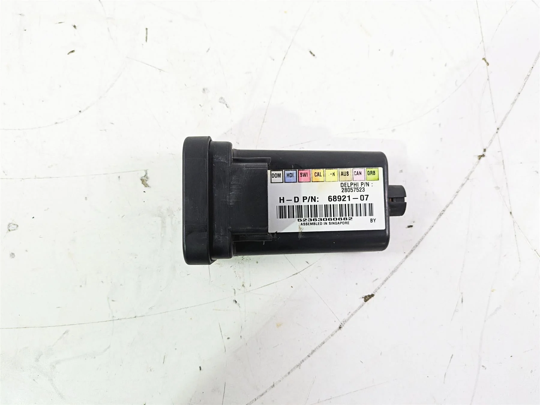 2007 Harley FXDWG Dyna Wide Glide Tsm Turn Signal Flasher Module Unit 68921-07 - Image 6