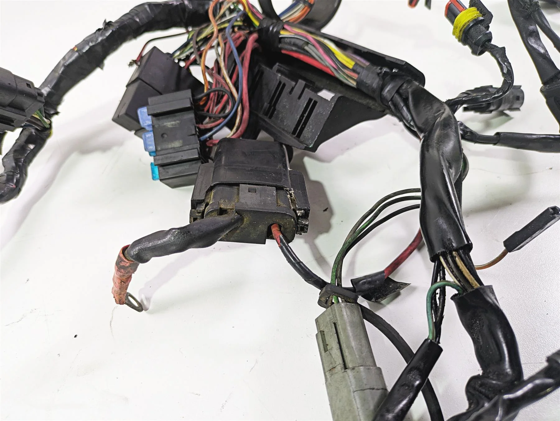 2007 Harley Sportster XL1200 C Main Wiring Harness Loom - For Parts 70224-07 - Image 7