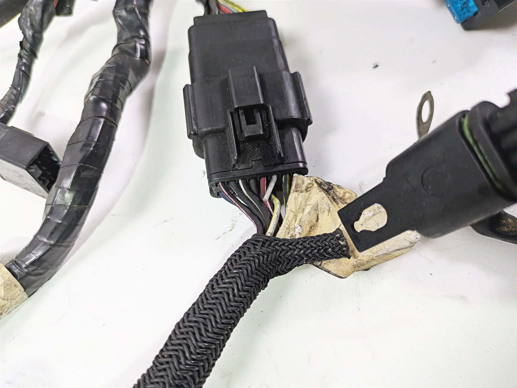 2007 Harley Sportster XL1200 C Main Wiring Harness Loom - For Parts 70224-07 - Image 9