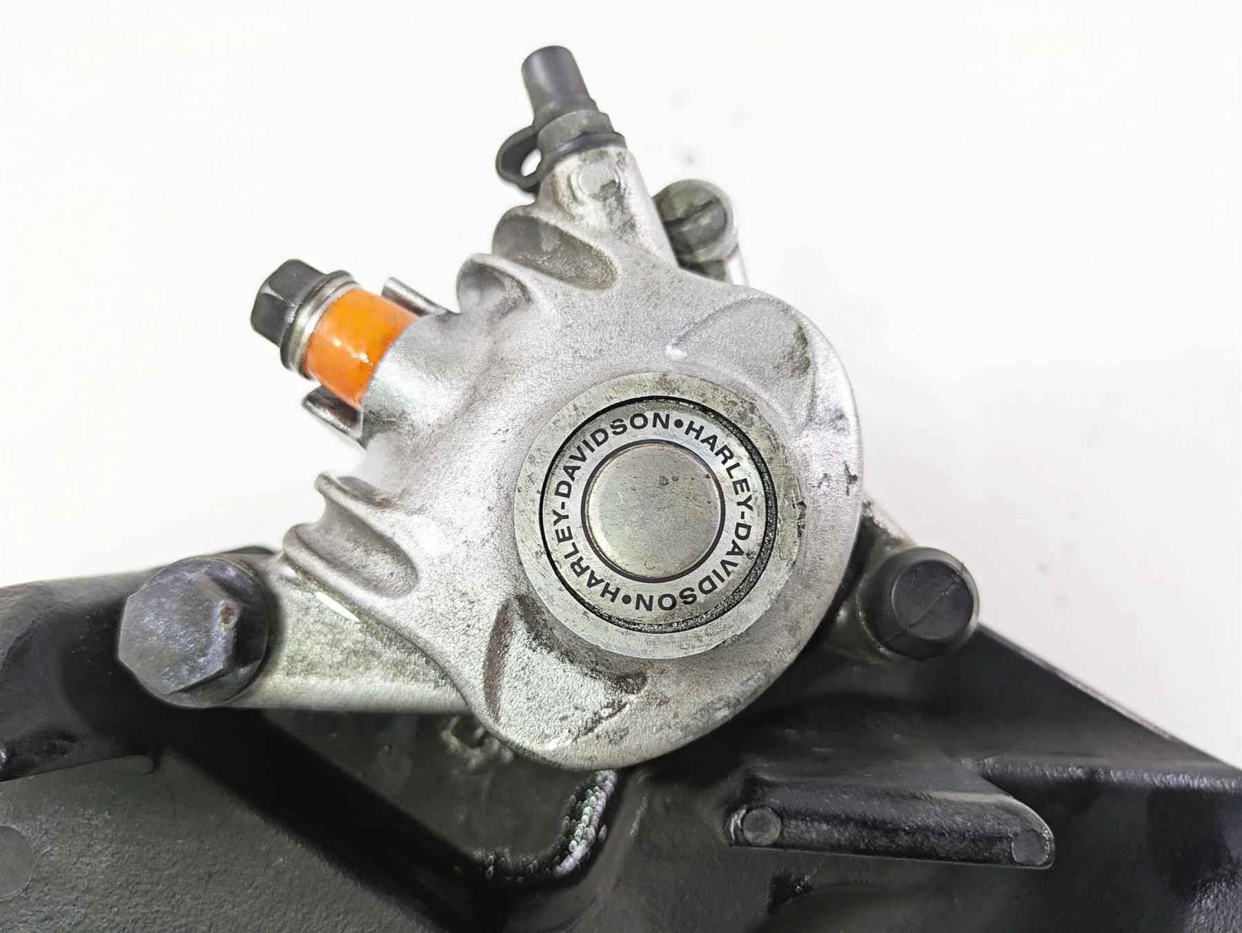 2007 Harley Sportster XL1200 C Rear Brake Caliper & Mount 42029-07 - Image 12