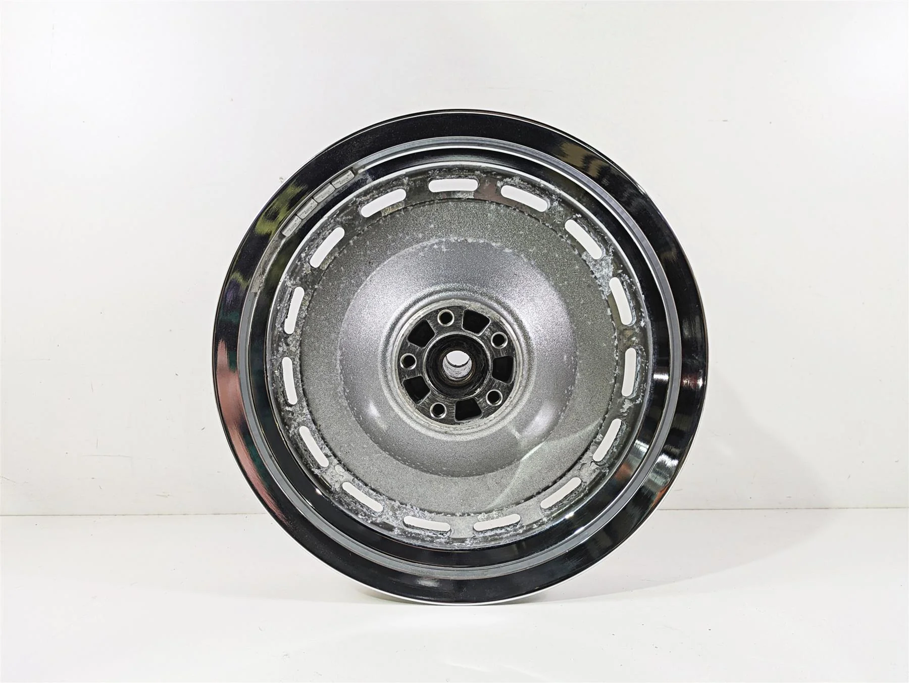 2007 Harley Sportster XL1200 C Straight 16x3 Rear Wheel Cast Rim -Read 41013-00A - Image 4