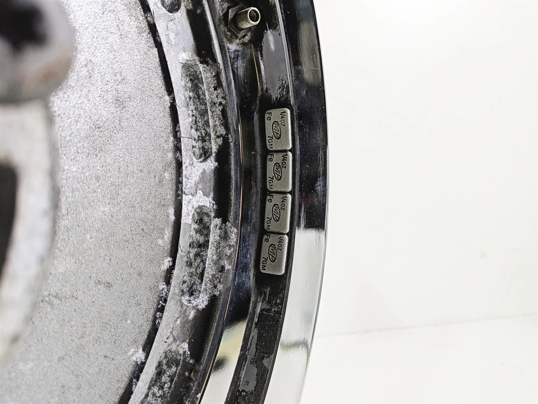 2007 Harley Sportster XL1200 C Straight 16x3 Rear Wheel Cast Rim -Read 41013-00A - Image 7