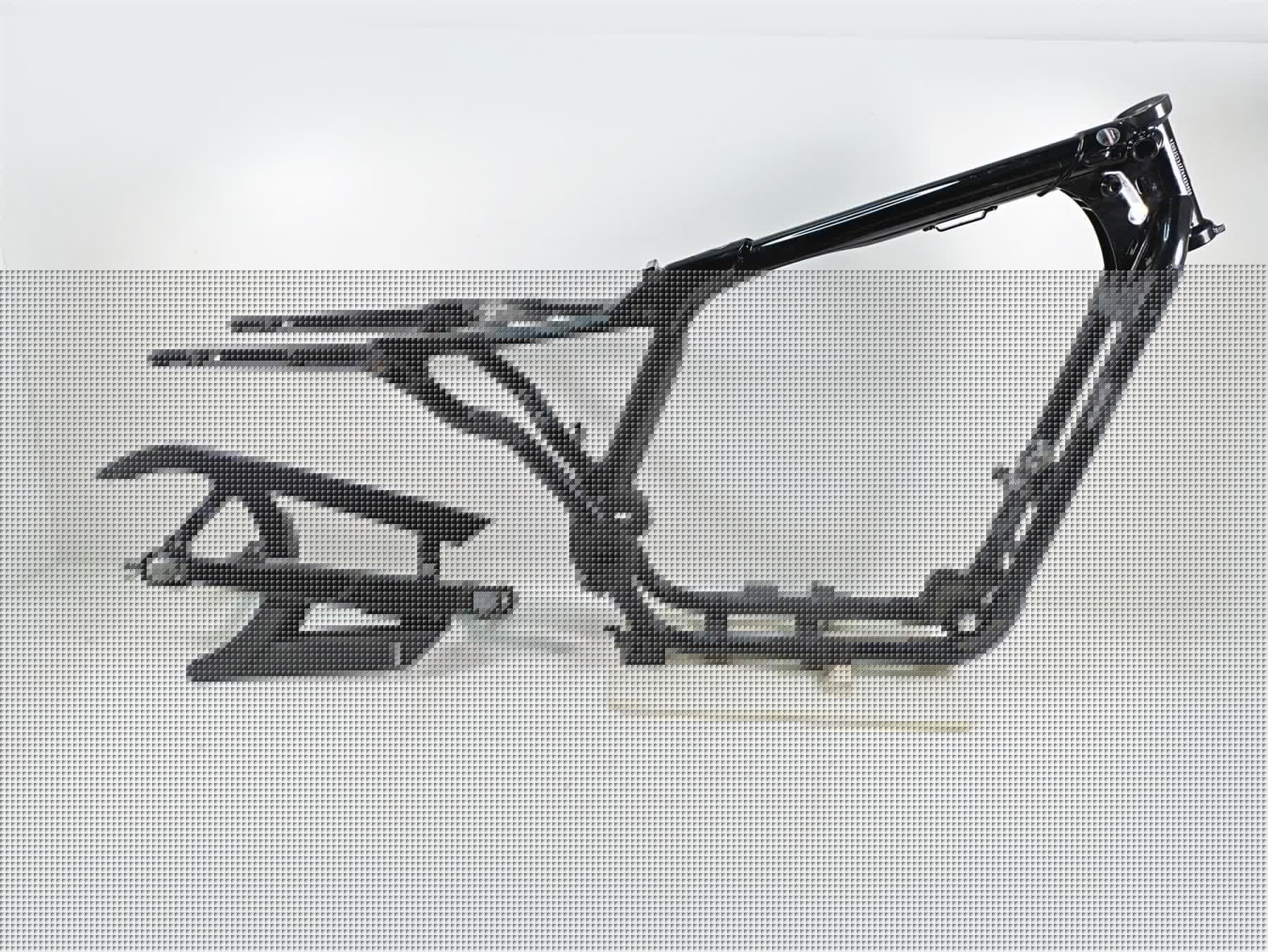 2007 Harley Sportster XL1200 C Straight Main Frame Chassis & Swingarm With Clear Texas Title 48878-04