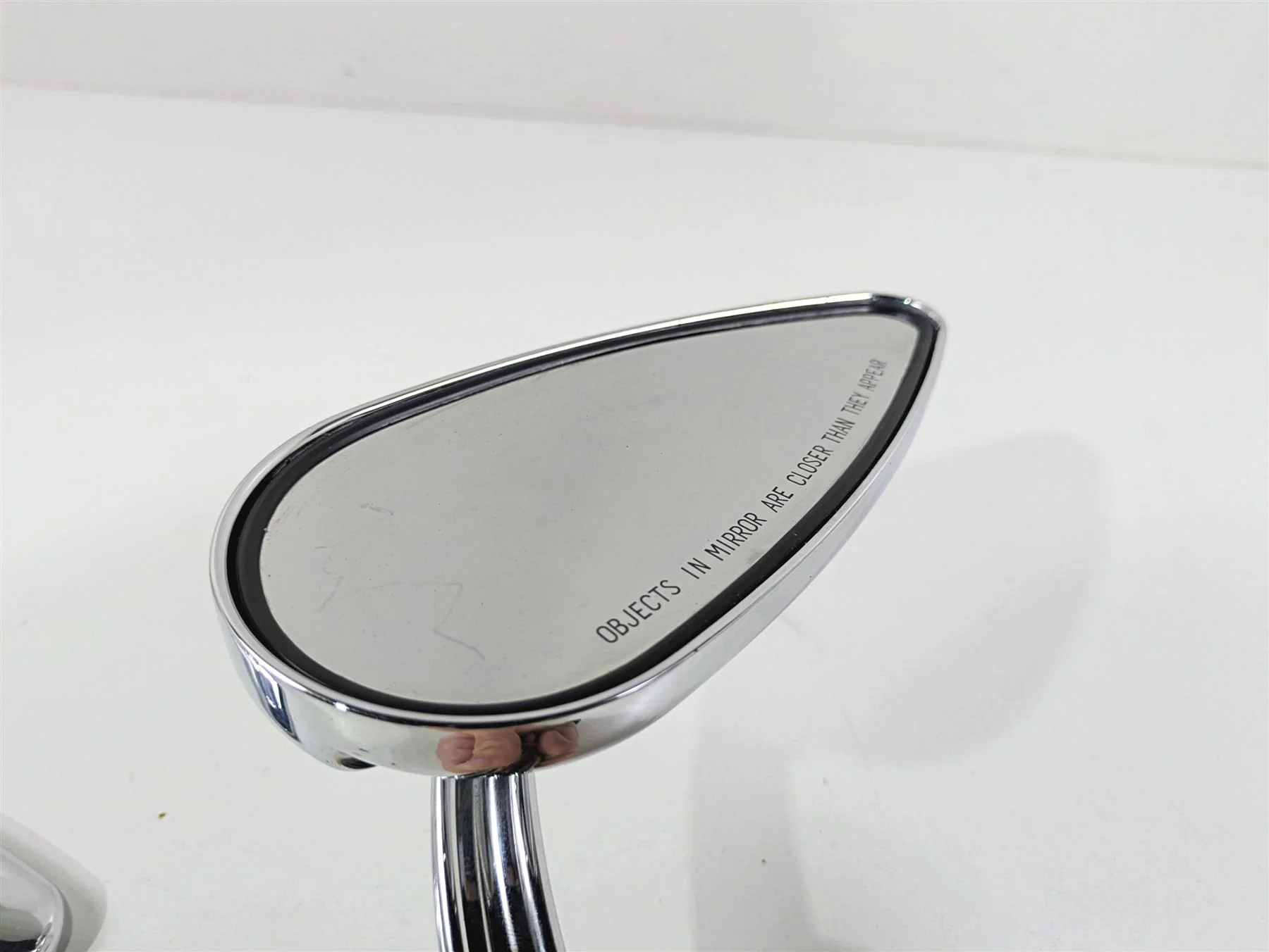 2007 Harley Sportster XL1200 C Willie G Skull Teardrop Mirrors 91315-04 - Image 7