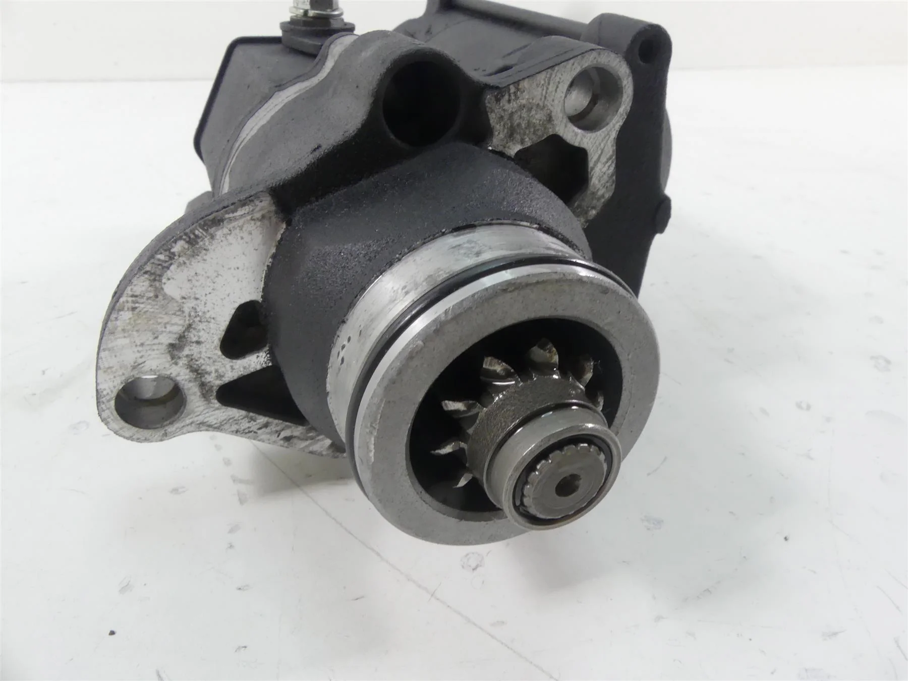2007 Harley Touring FLHR SE CVO Road King Engine Starter Motor 31619-06A - Image 6