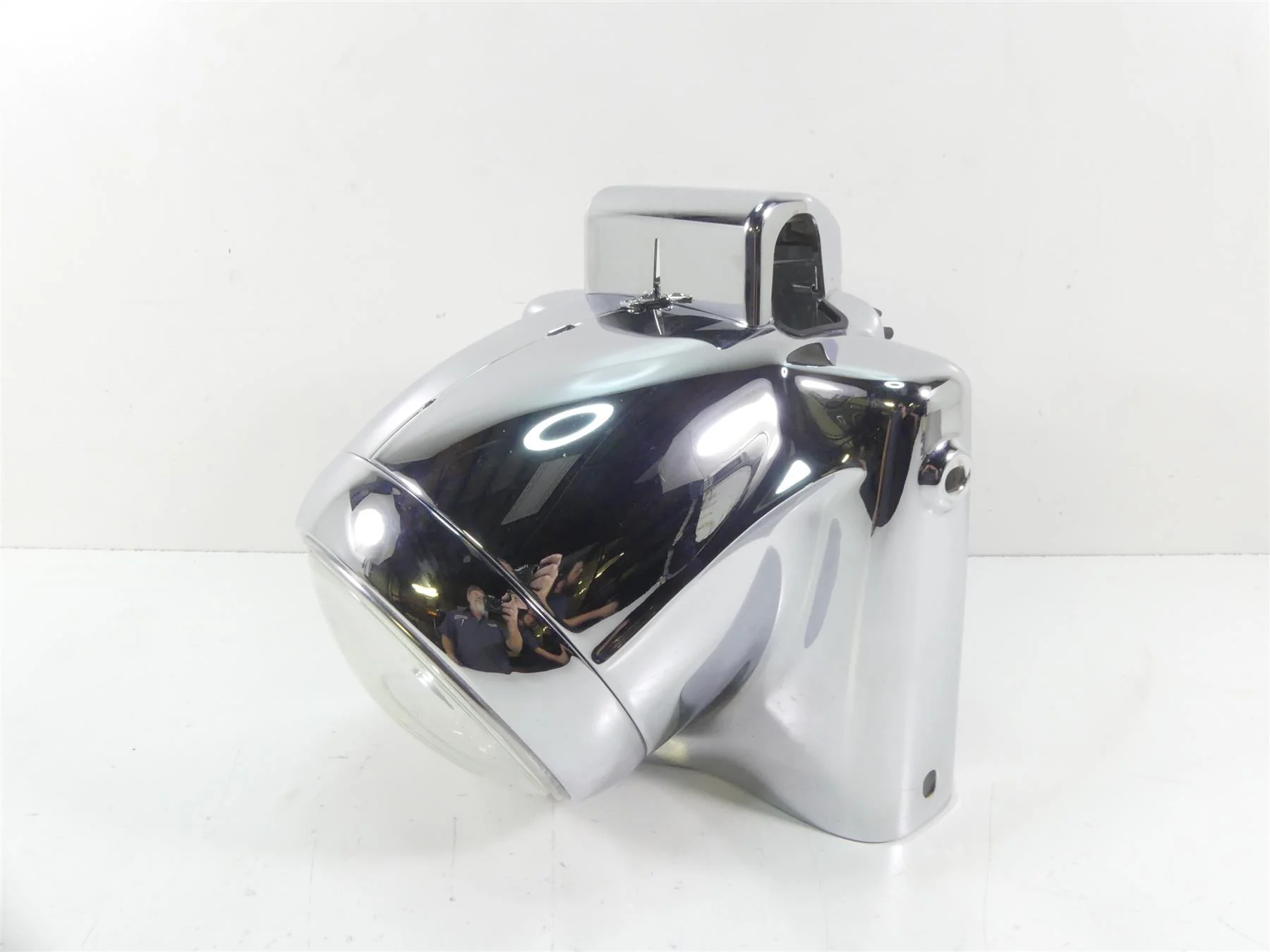 2007 Harley Touring FLHR SE CVO Road King Nacelle Headlight - Read 68344-05A - Image 2