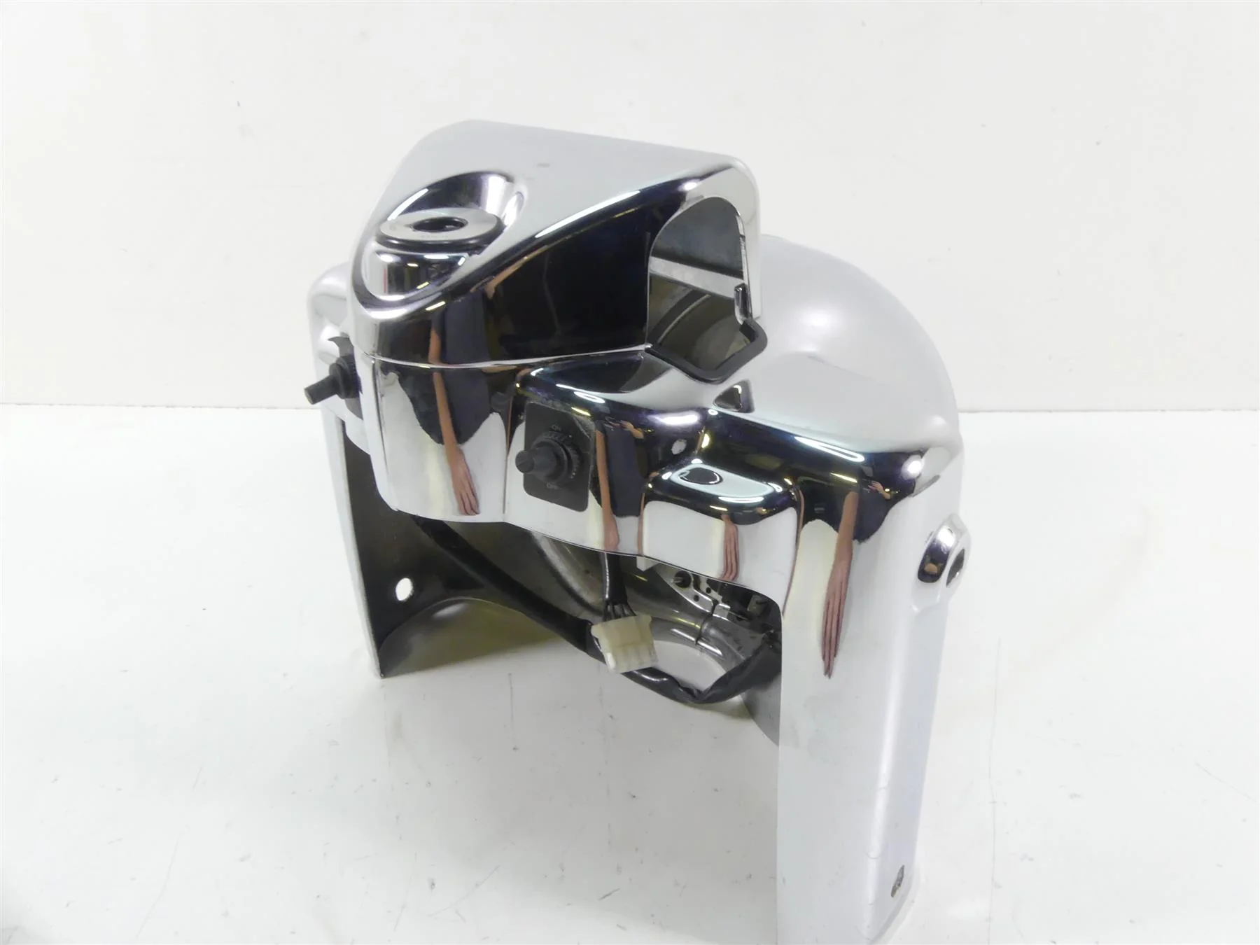 2007 Harley Touring FLHR SE CVO Road King Nacelle Headlight - Read 68344-05A - Image 5