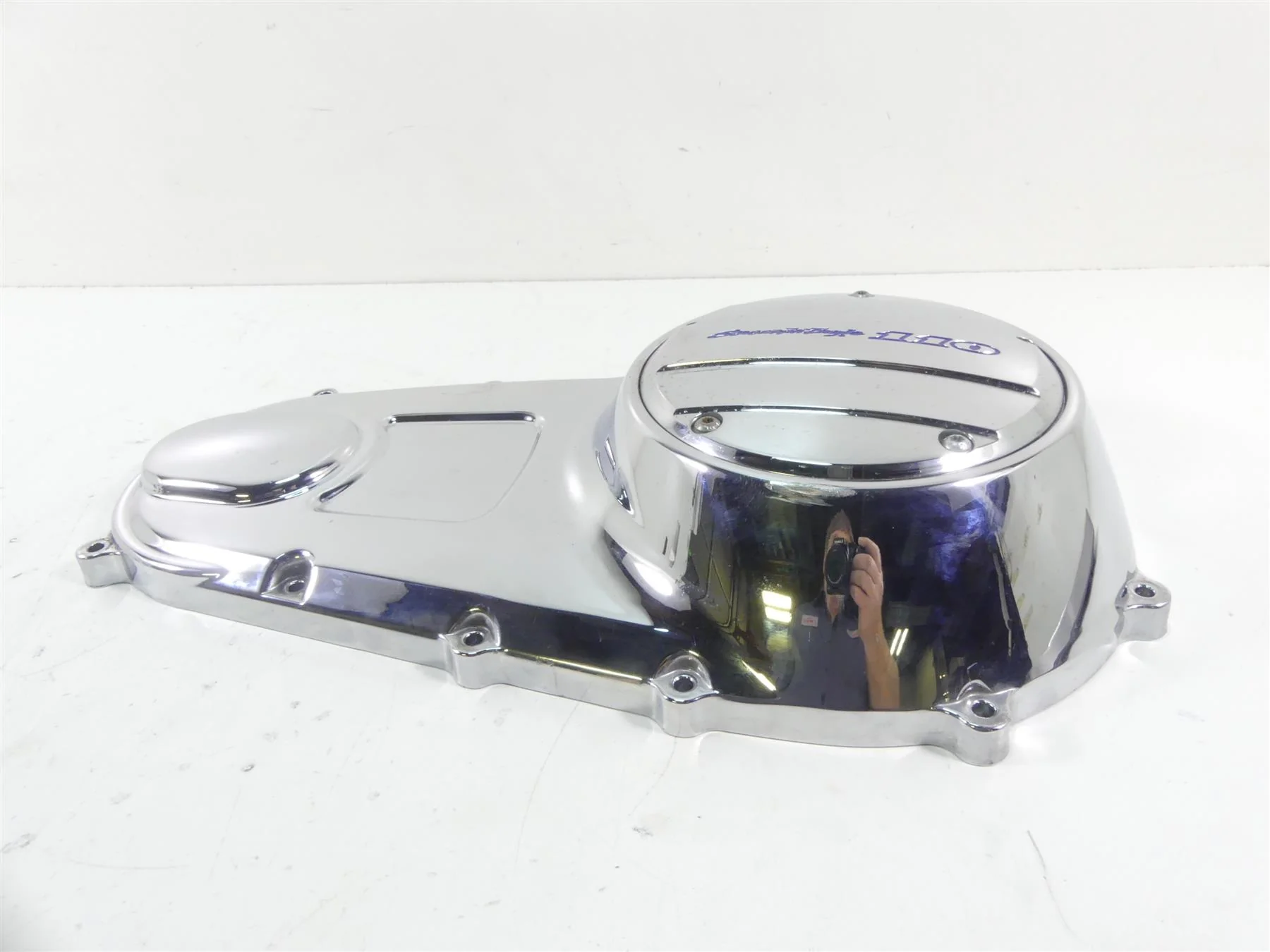 2007 Harley Touring FLHR SE CVO Road King Outer Primary Drive Cover 60685-07 - Image 4