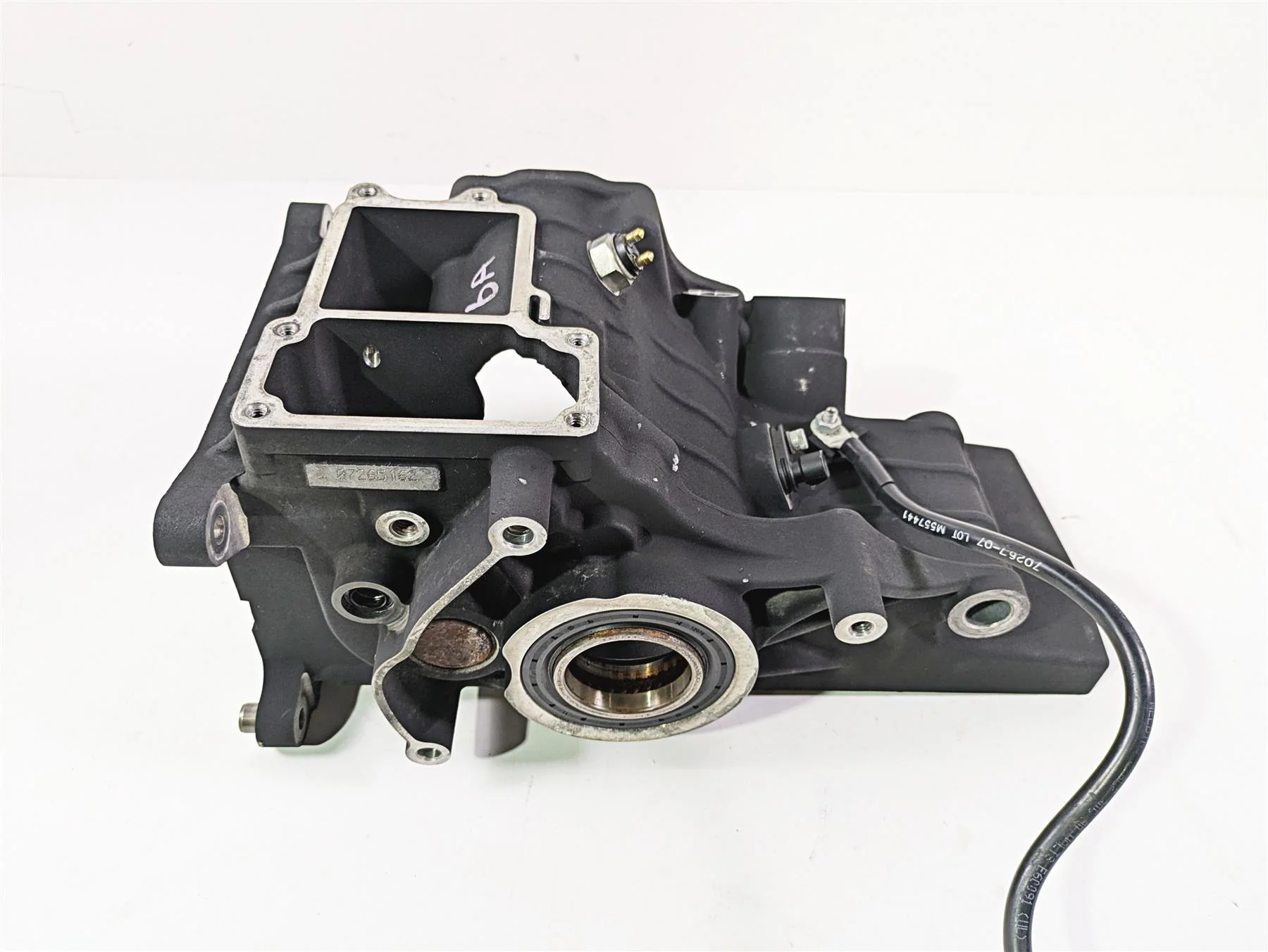 2007 Harley Touring FLHRSE CVO Road King 6-Sp Transmission Housing 33162-07A