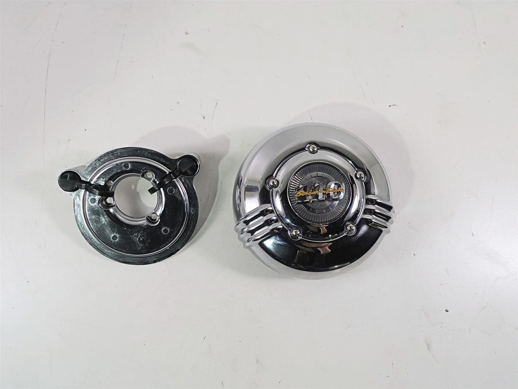 2007 Harley Touring FLHRSE CVO Road King Air Cleaner Breather Filter 29478-05A - Image 4