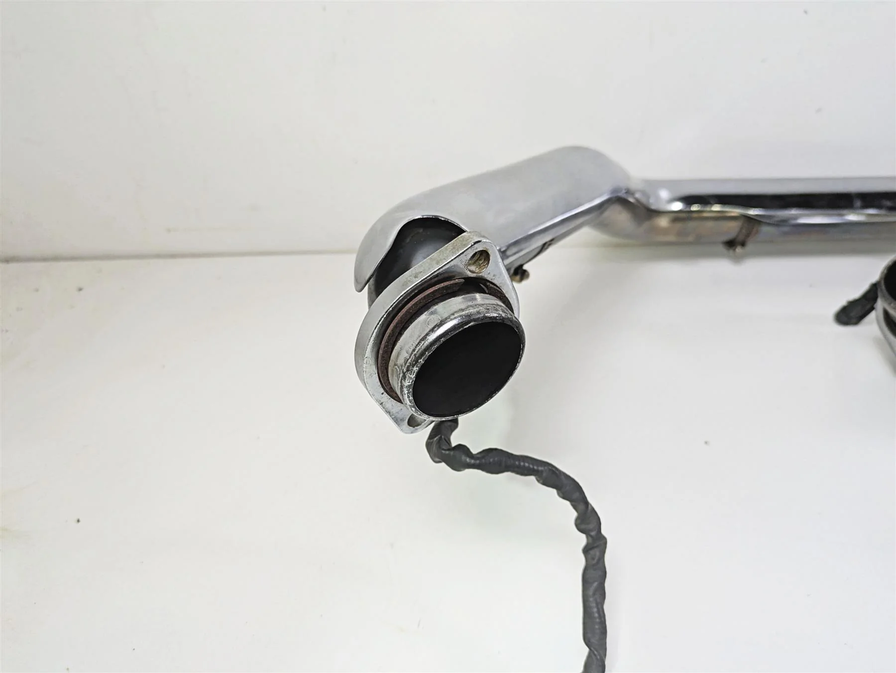 2007 Harley Touring FLHRSE CVO Road King Bassani True Duals Header & Slip On Muffler Exhaust Set 11215A - Image 6