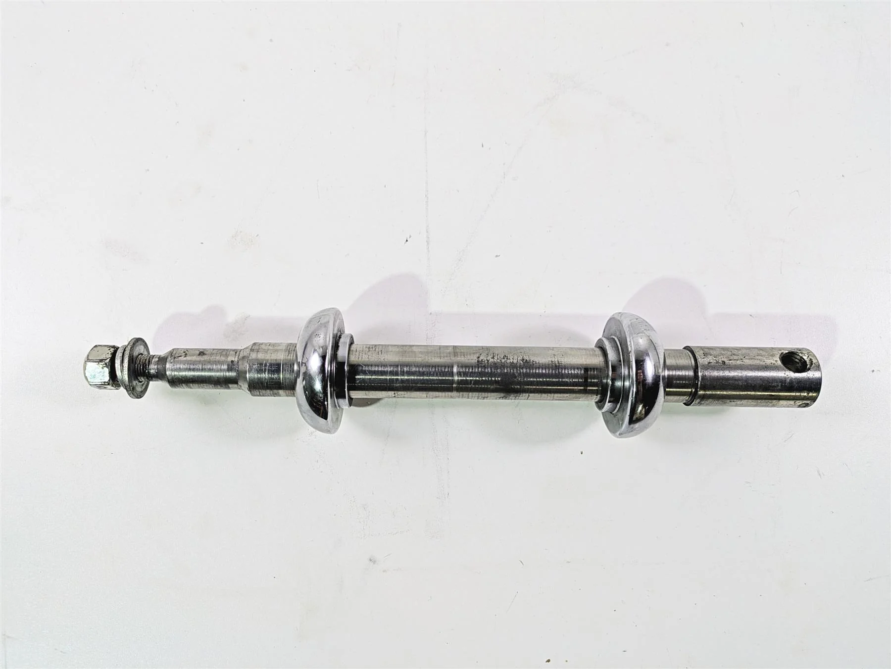 2007 Harley Touring FLHRSE CVO Road King Front Axle Wheel Spindle 1" 43364-00 - Image 4