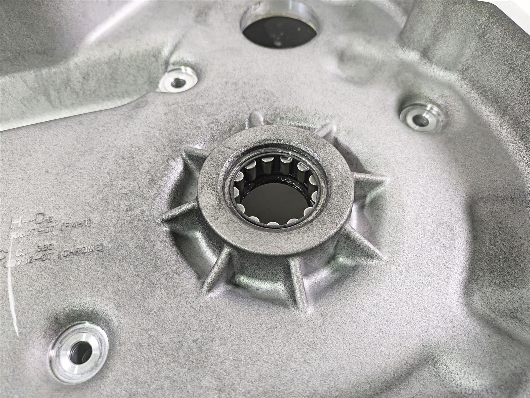 2007 Harley Touring FLHRSE CVO Road King Inner Primary Clutch Cover 60677-07 - Image 12