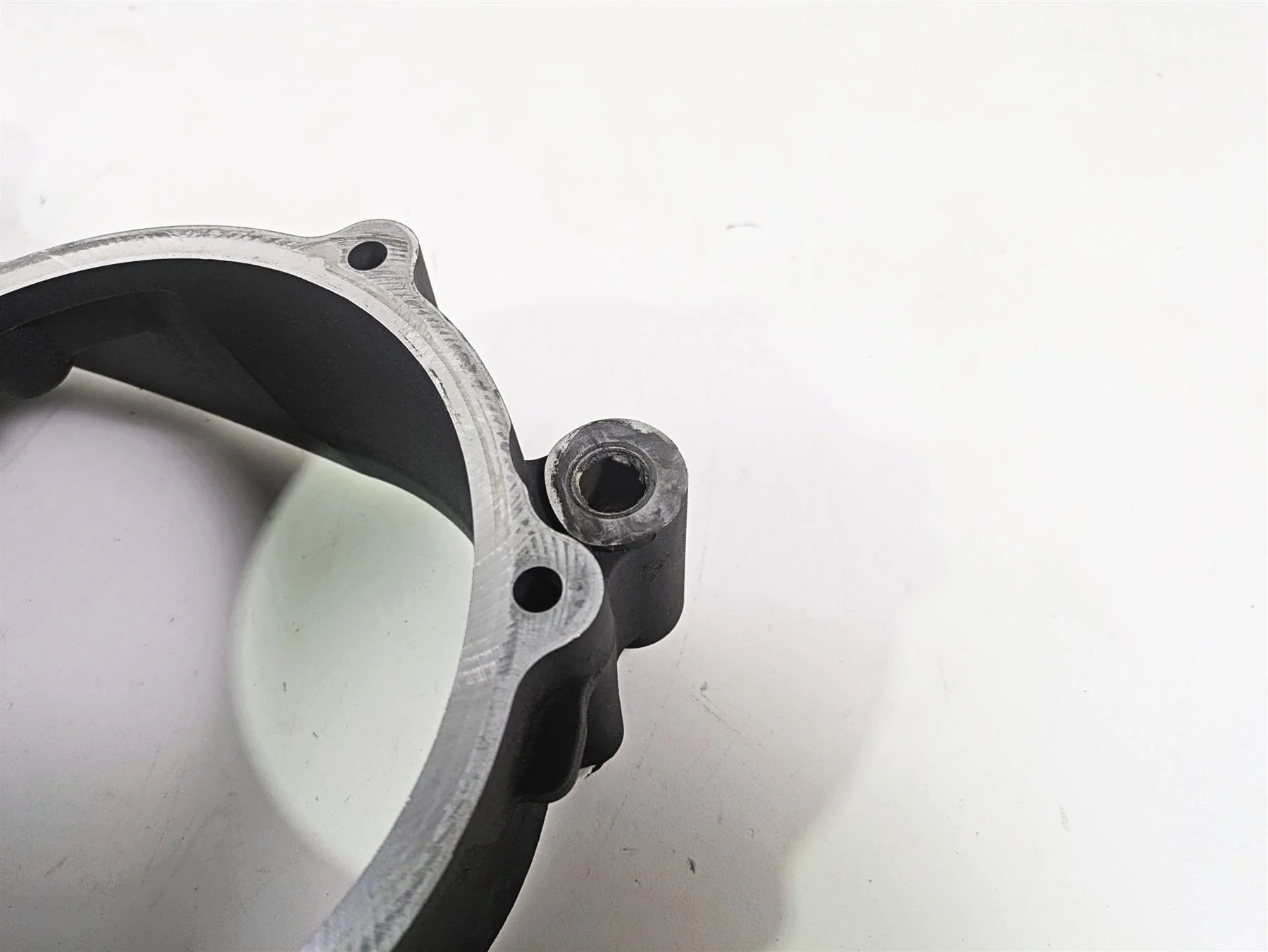 2007 Harley Touring FLHRSE CVO Road King Inner Primary Clutch Cover 60677-07 - Image 9