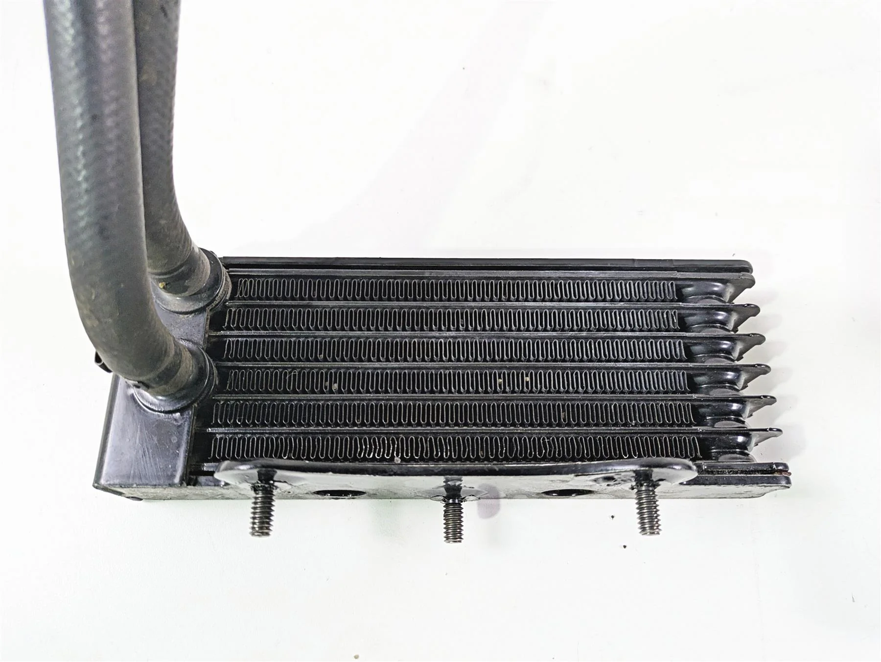 2007 Harley Touring FLHRSE CVO Road King Oil Cooler + Adapter & Cover 63068-07 - Image 10