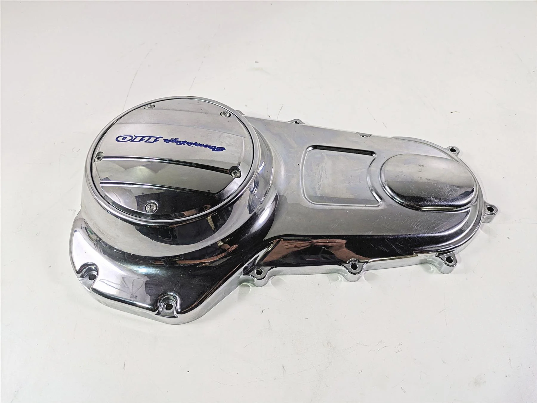 2007 Harley Touring FLHRSE CVO Road King Outer Primary Clutch Cover 60685-07 - Image 4
