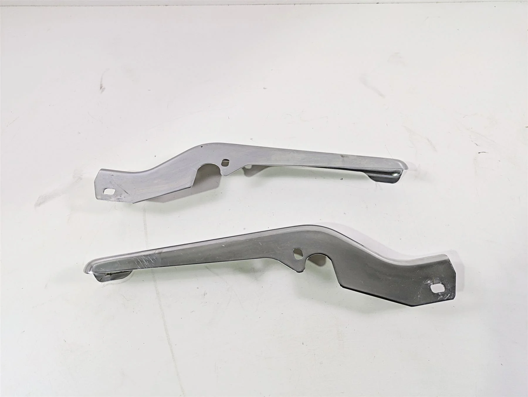 2007 Harley Touring FLHRSE CVO Road King Rear Frame Chrome Struts 47558-07 - Image 2
