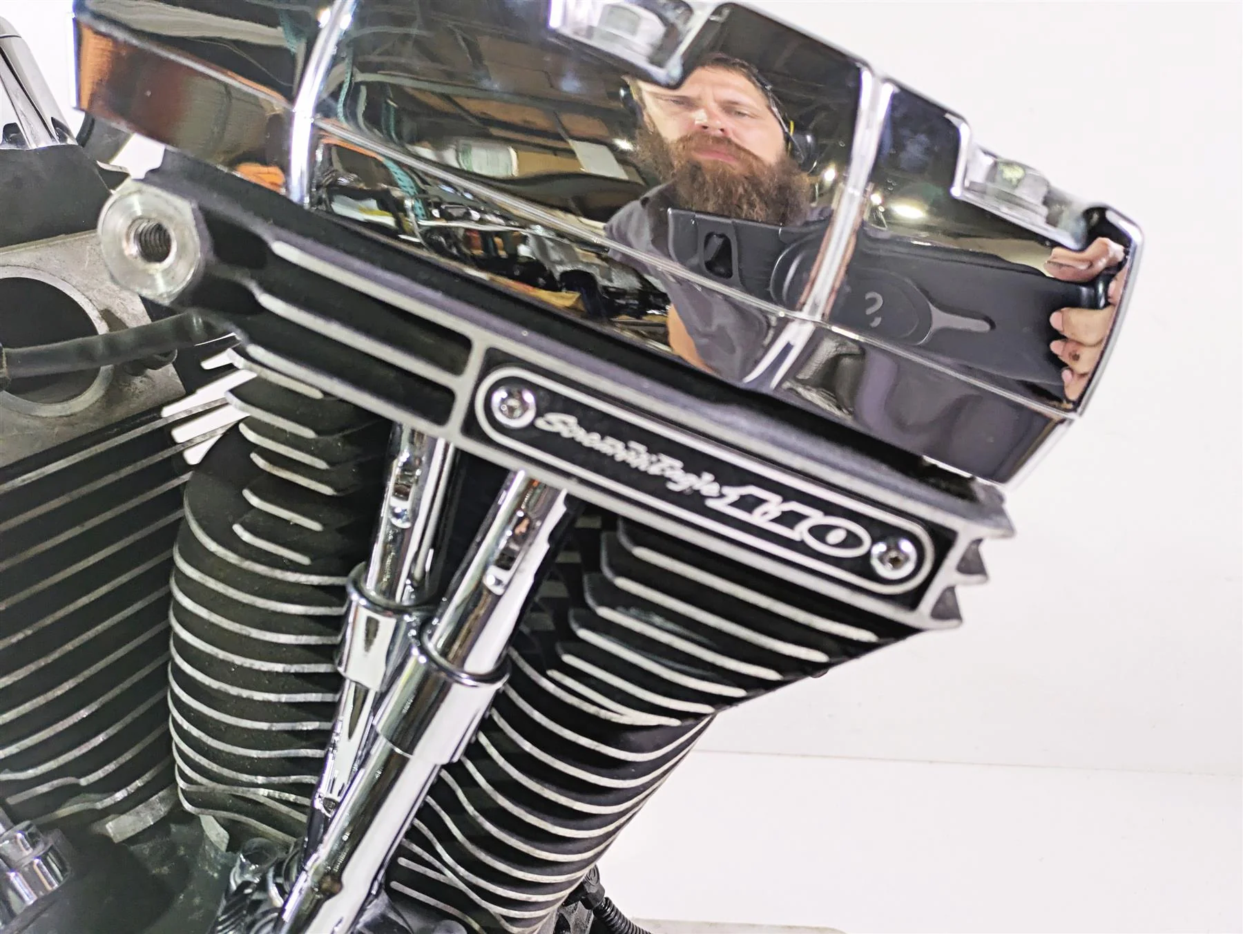 2007 Harley Touring FLHRSE CVO Road King Runnin 110 SE Engine - 50k Vid 16200277 - Image 9