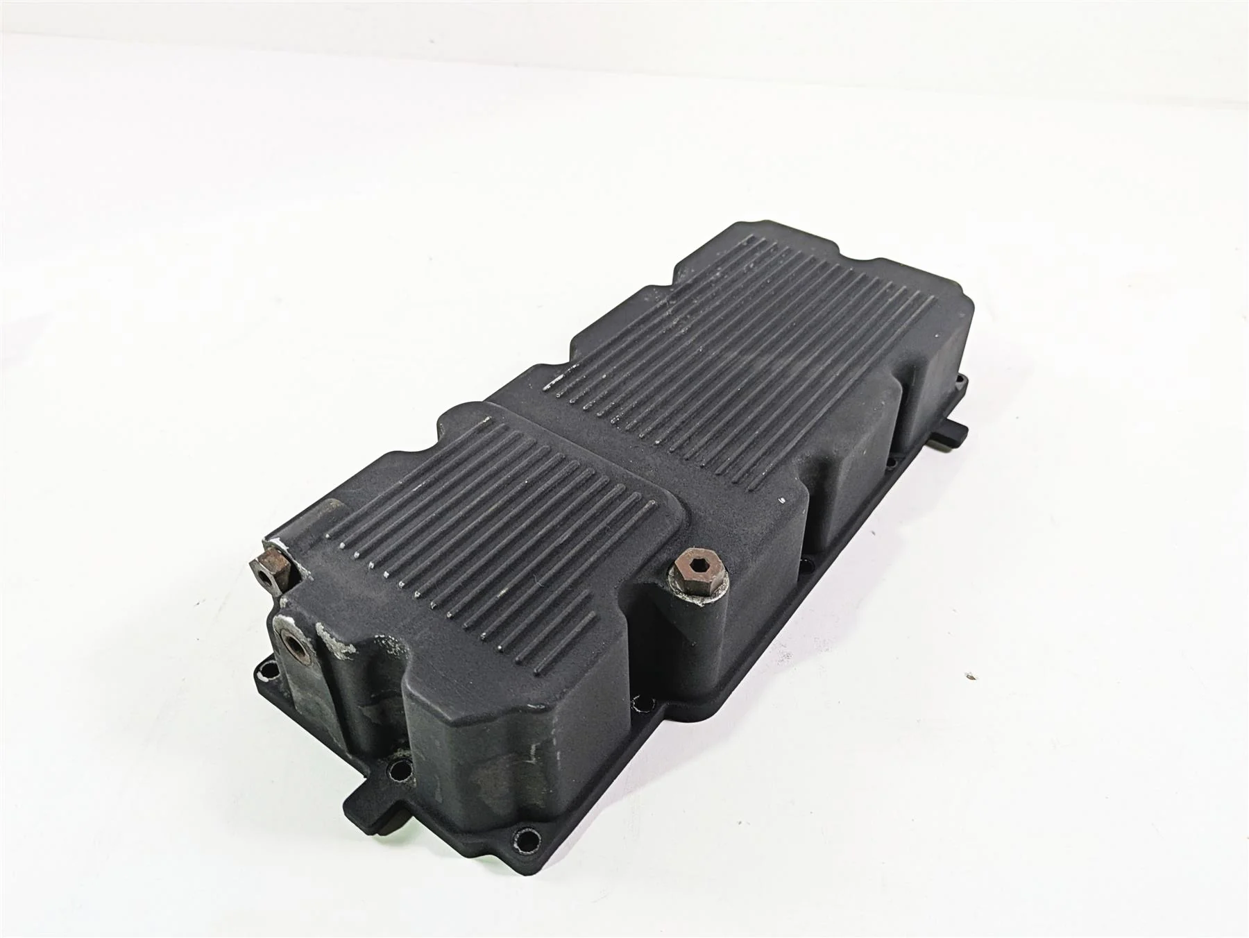 2007 Harley Touring FLHRSE CVO Road King Transmission Oil Pan 62489-99A 62711-99 - Image 9