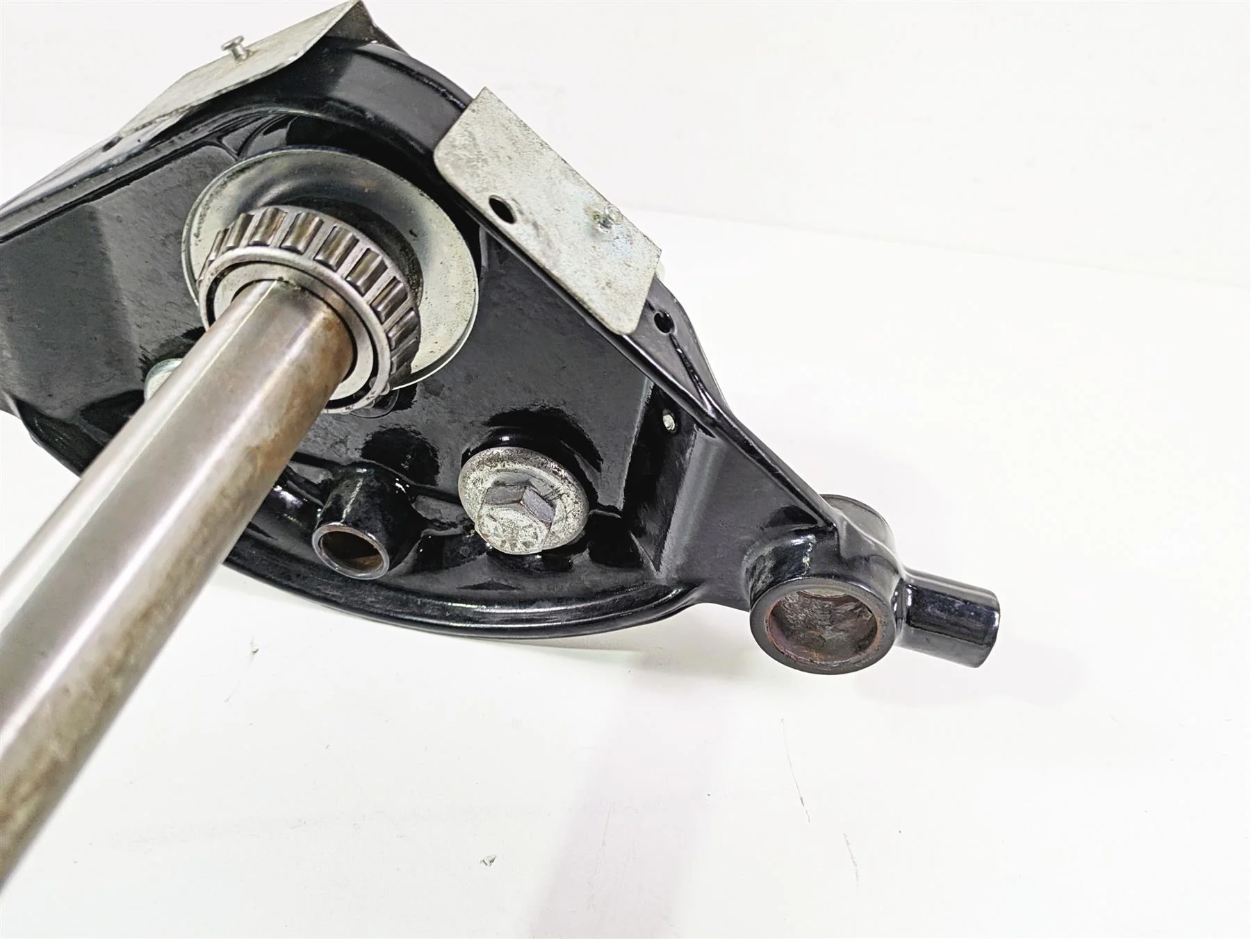 2007 Harley Touring FLHRSE CVO Road King Triple Trees & Riser Set 45446-87A - Image 9