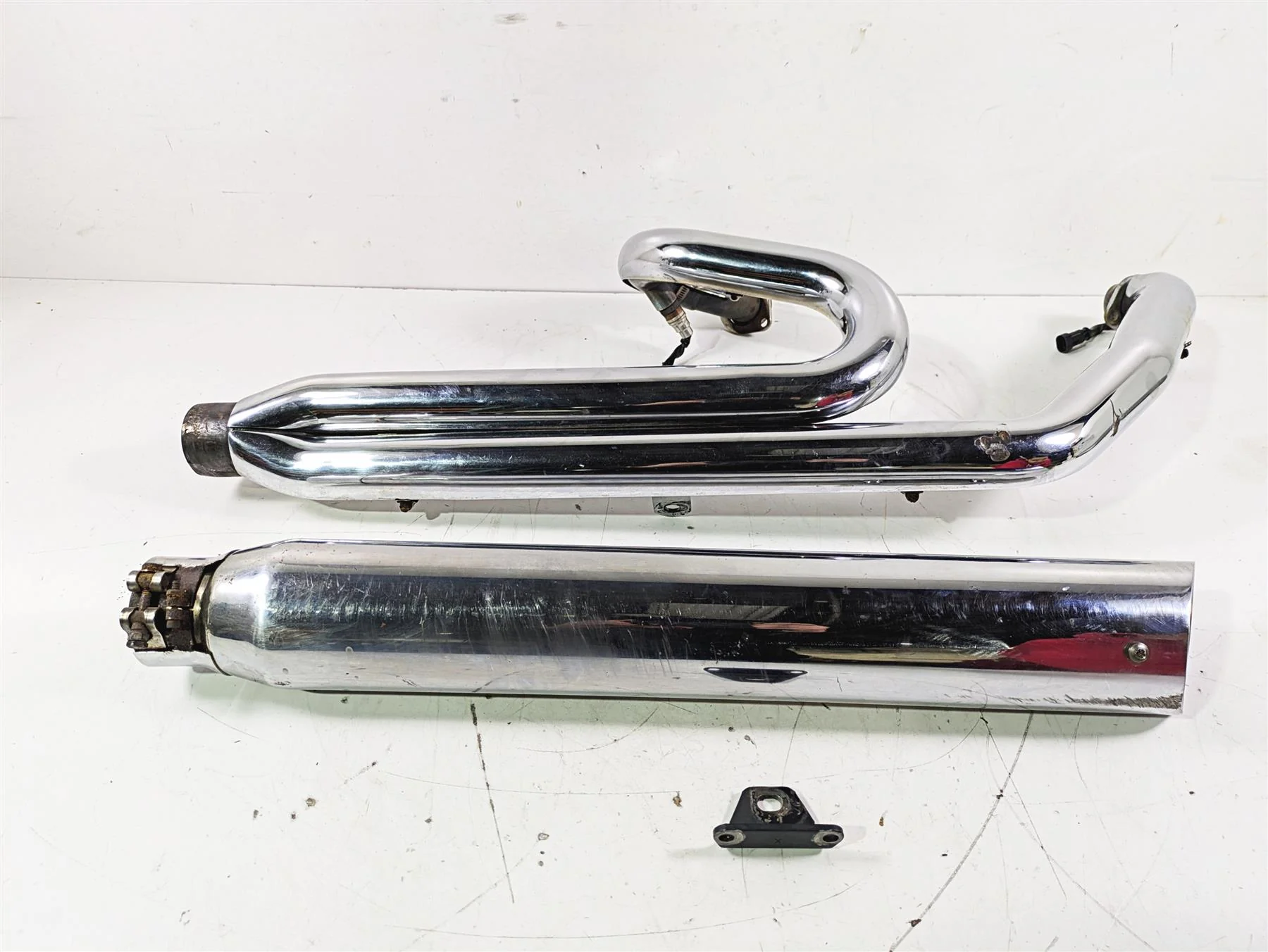 2007 Harley Touring FLHTCU SE CVO E-Glide D&D Boarzilla 4" Exhaust 2 into 1 - Image 2