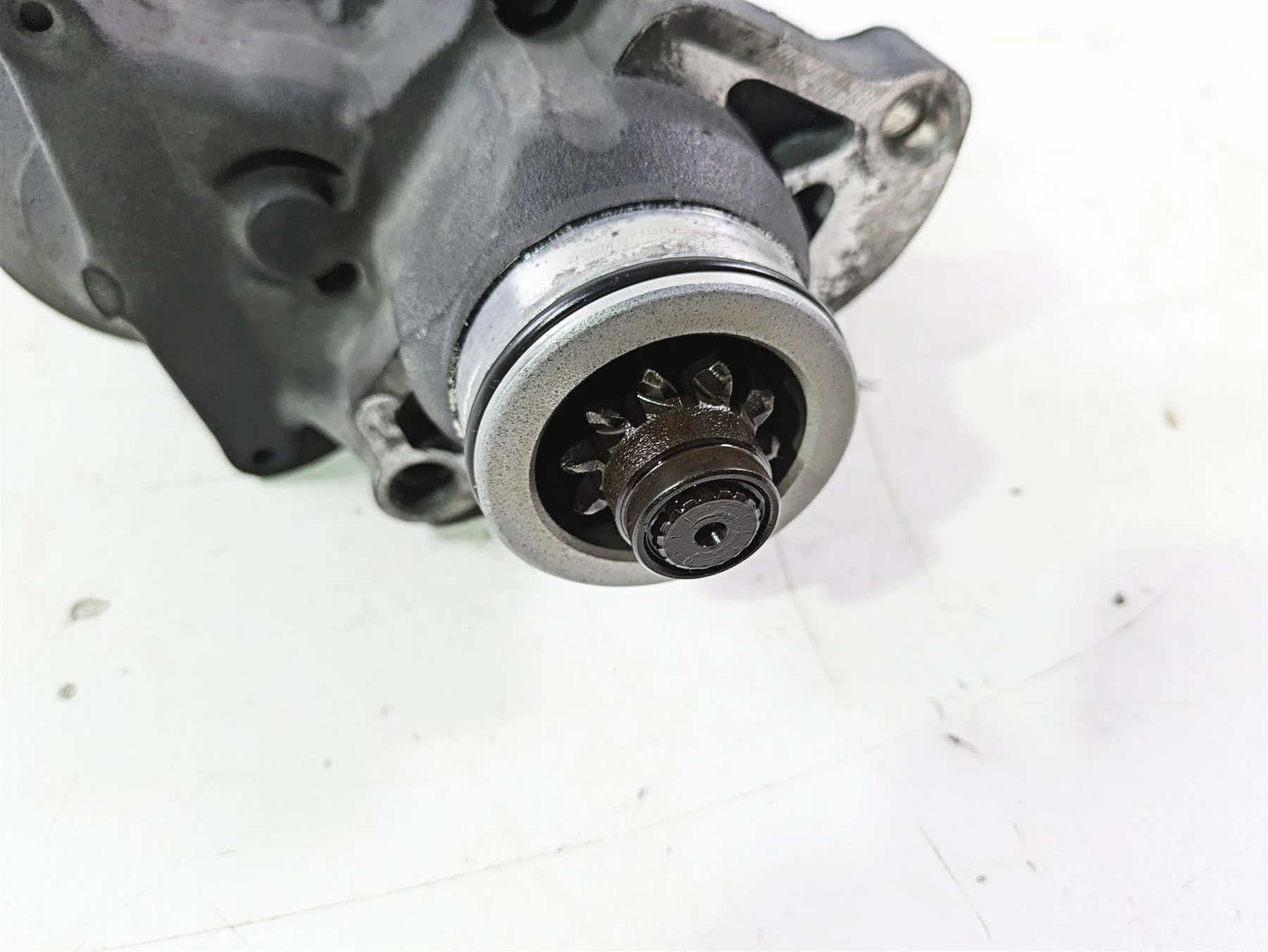 2007 Harley Touring FLHTCU SE CVO E-Glide Engine Starter Motor 31618-06A - Image 10