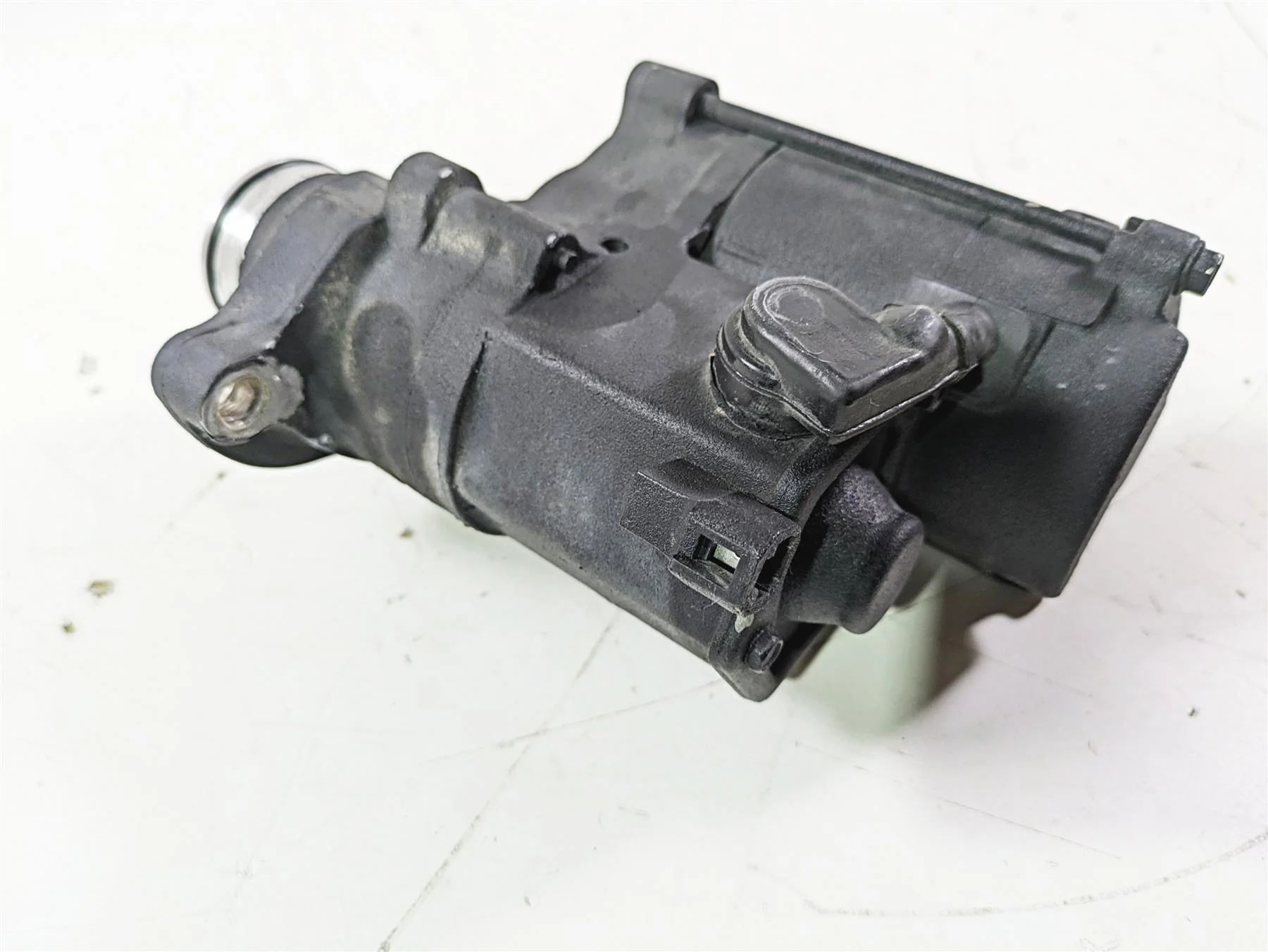 2007 Harley Touring FLHTCU SE CVO E-Glide Engine Starter Motor 31618-06A - Image 12