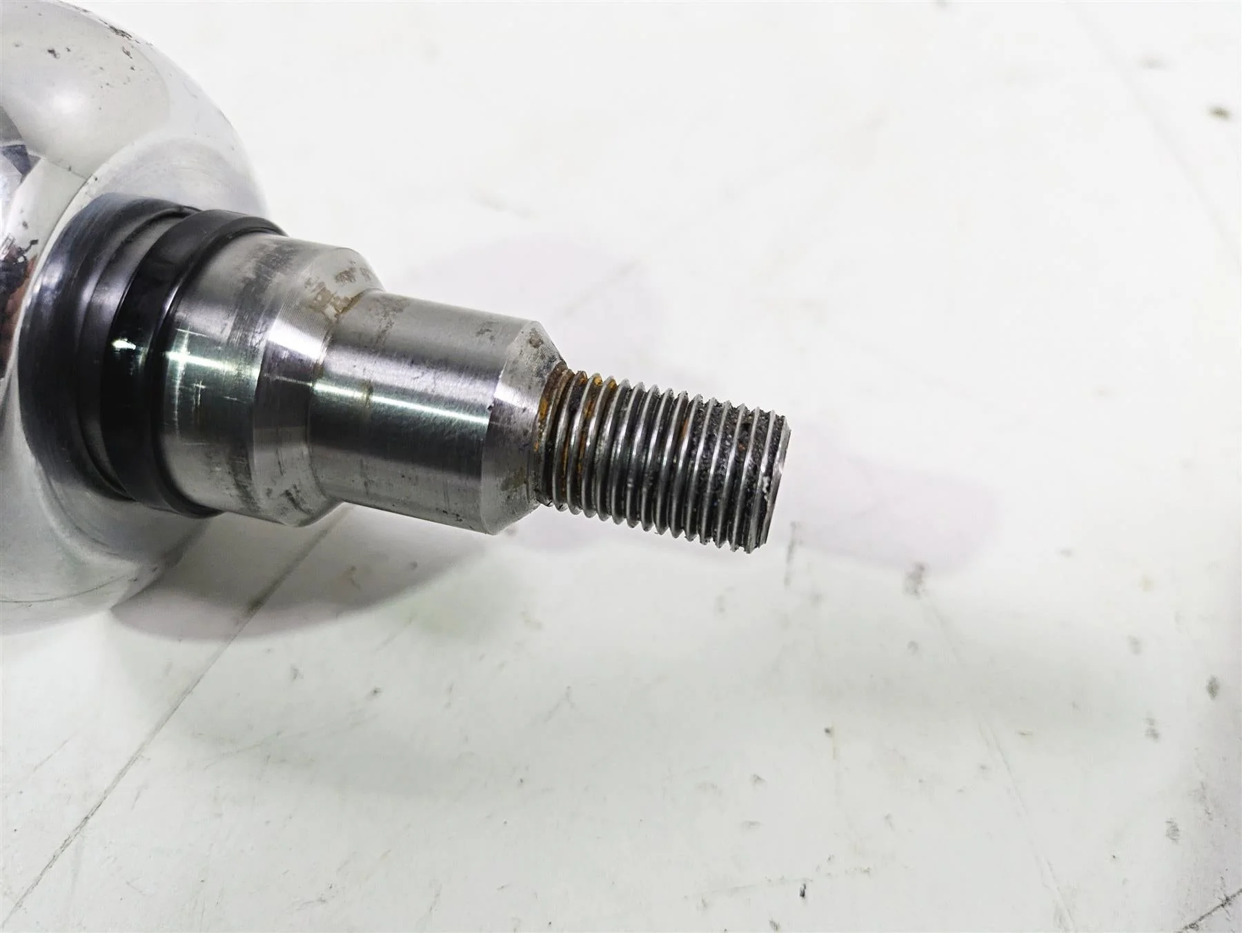 2007 Harley Touring FLHTCU SE CVO E-Glide Front Axle Wheel Spindle 1" 43364-00 - Image 11