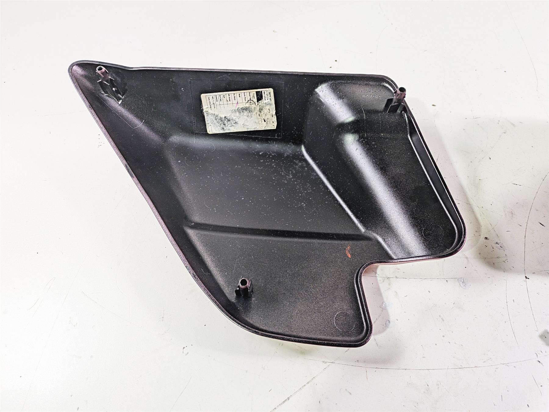 2007 Harley Touring FLHTCU SE CVO E-Glide Side Cover Cherry Black Ice 66048-97 - Image 5