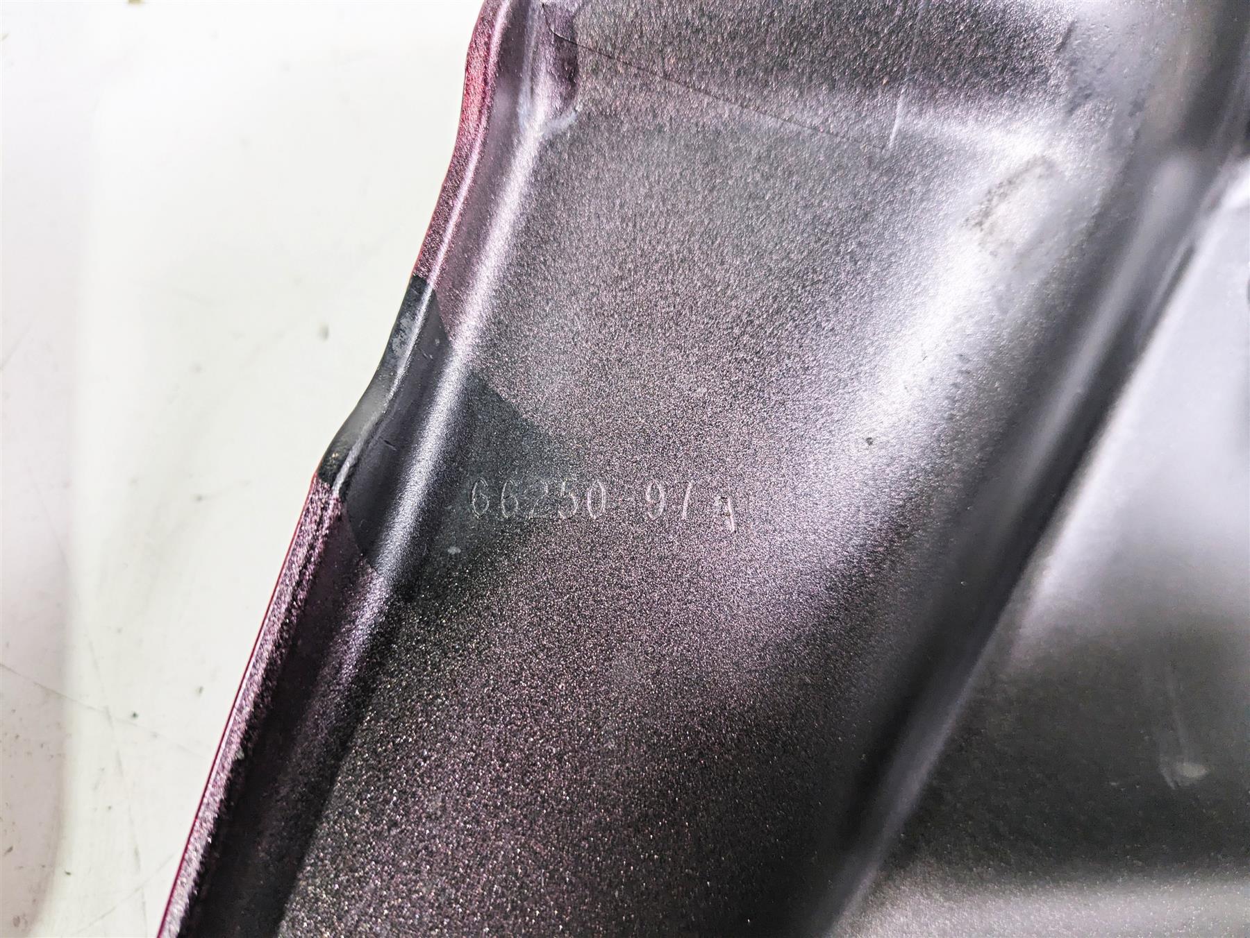 2007 Harley Touring FLHTCU SE CVO E-Glide Side Cover Cherry Black Ice 66048-97 - Image 9
