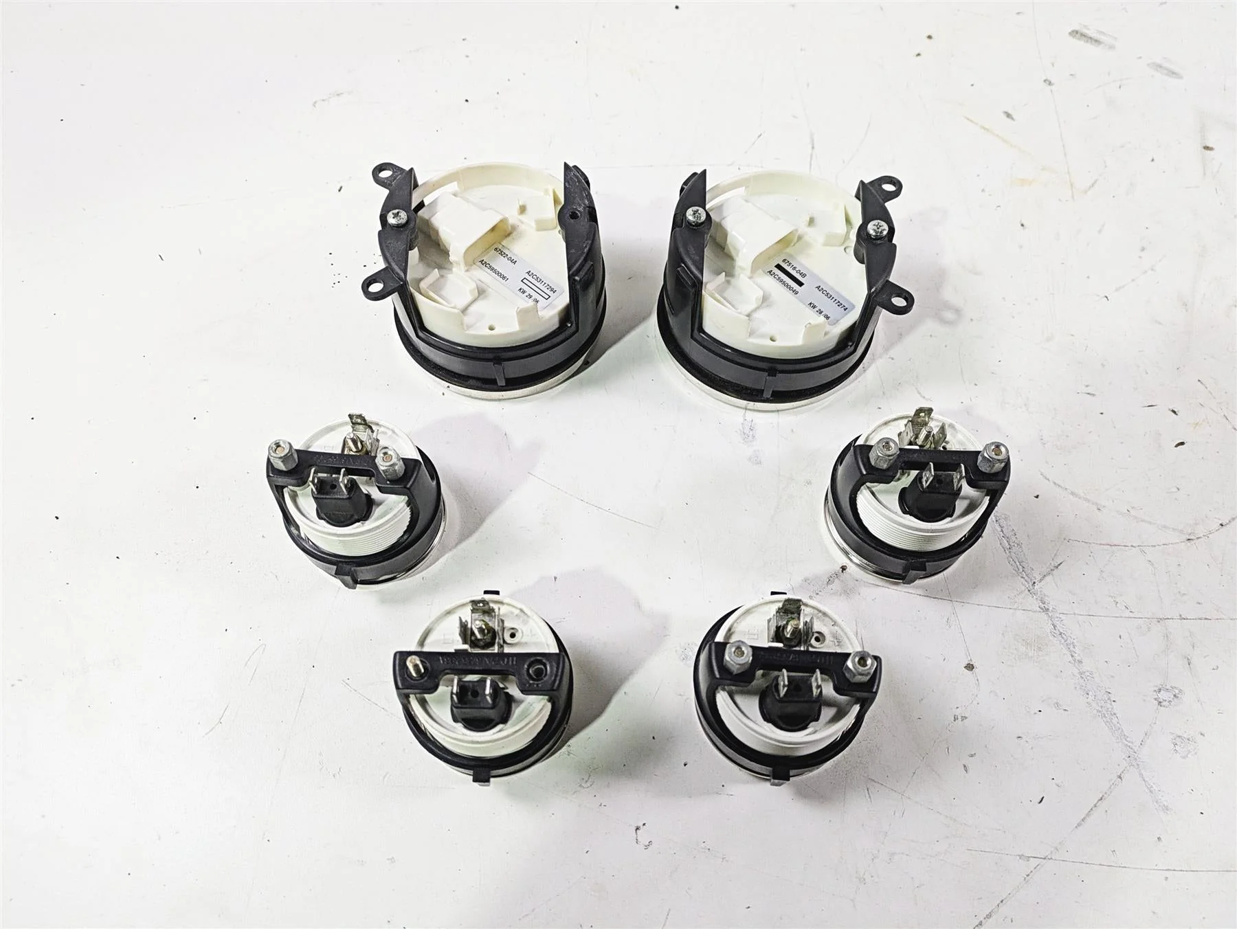 2007 Harley Touring FLHTCU SE CVO E-Glide Speedo Tacho Gauge Set 35K 67516-04B - Image 10