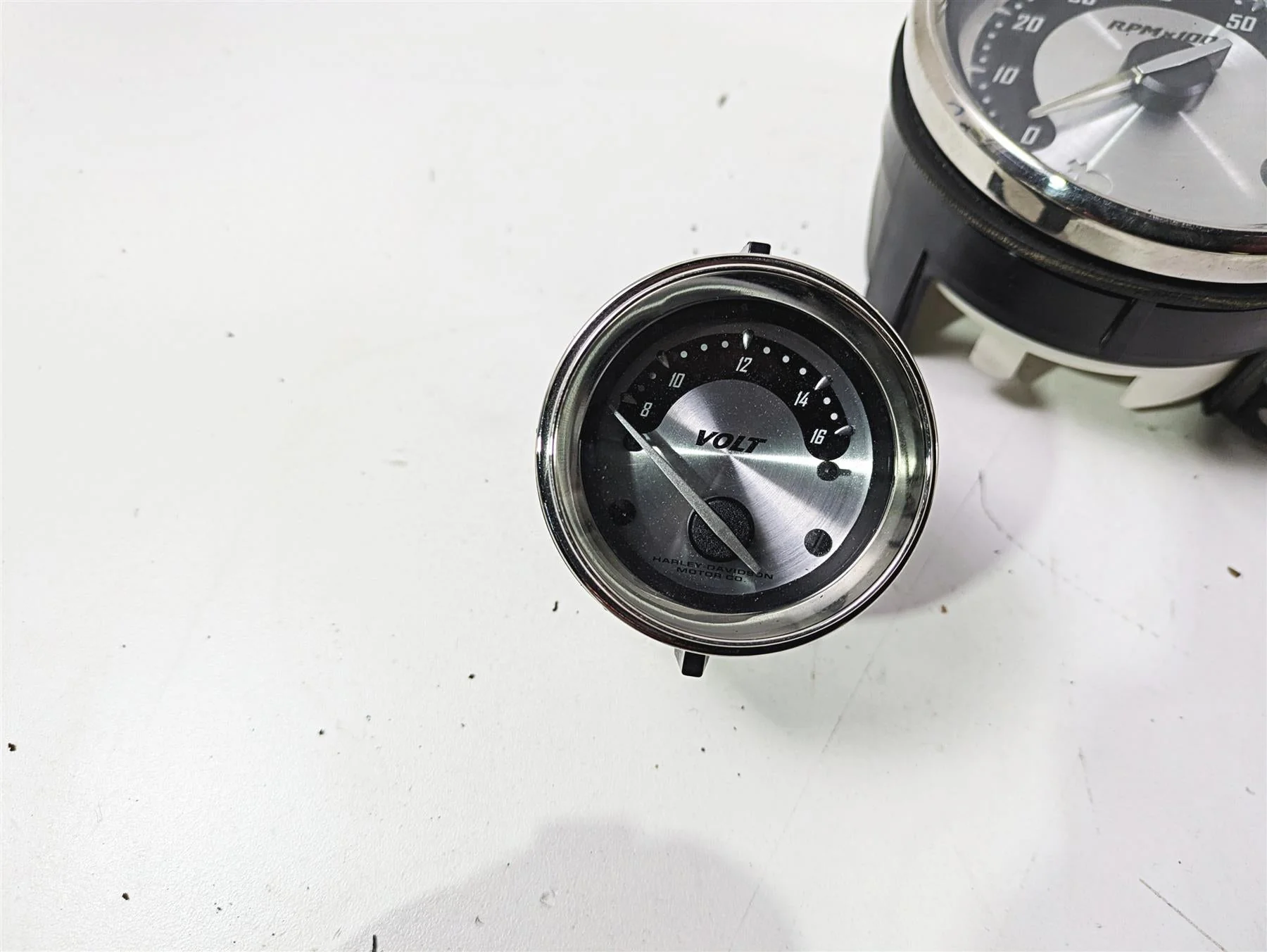 2007 Harley Touring FLHTCU SE CVO E-Glide Speedo Tacho Gauge Set 35K 67516-04B - Image 9