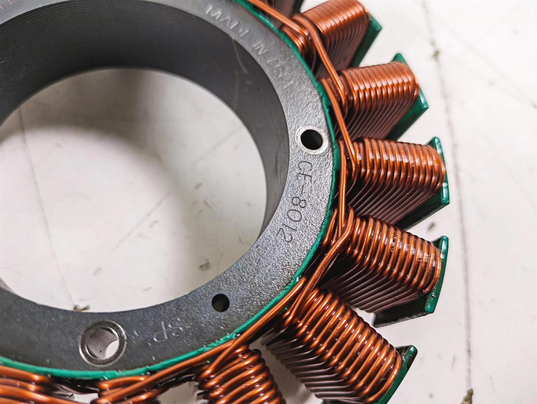 2007 Harley Touring FLHTCU SE CVO E-Glide Stator 3-Phase, 50 Amp 29987-06D - Image 12
