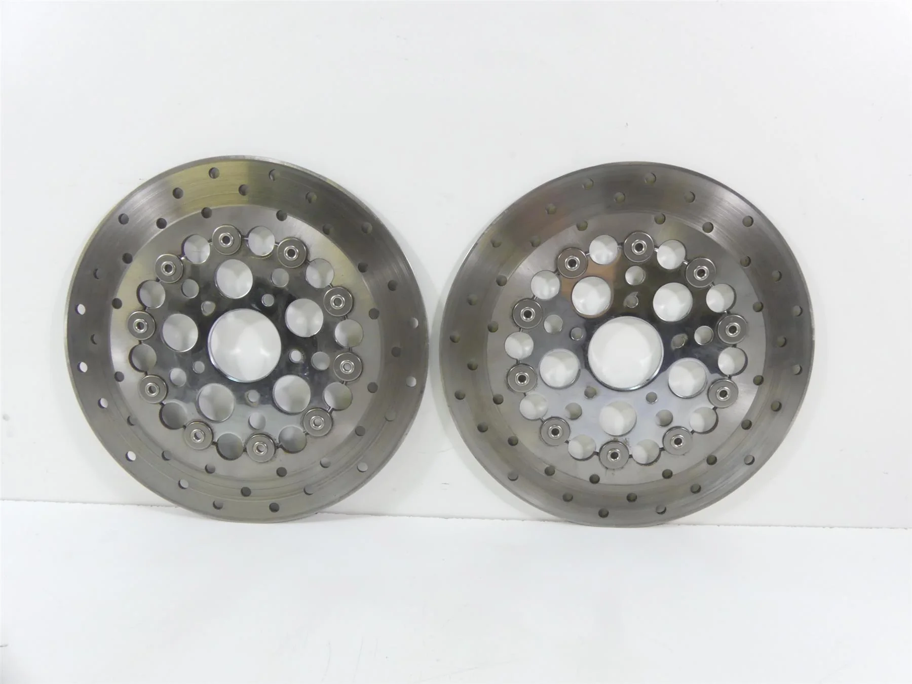 2007 Harley Touring FLHTCU SE CVO Electra Glide Front Brake Rotor Set 44360-00A