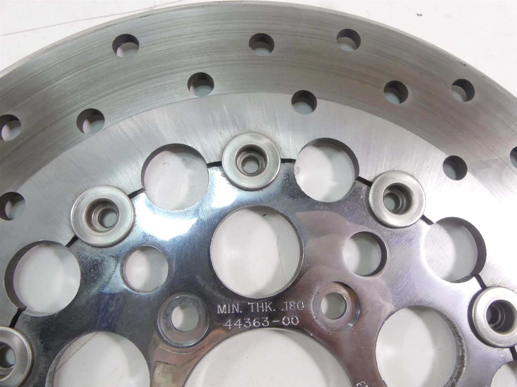2007 Harley Touring FLHTCU SE CVO Electra Glide Front Brake Rotor Set 44360-00A - Image 10