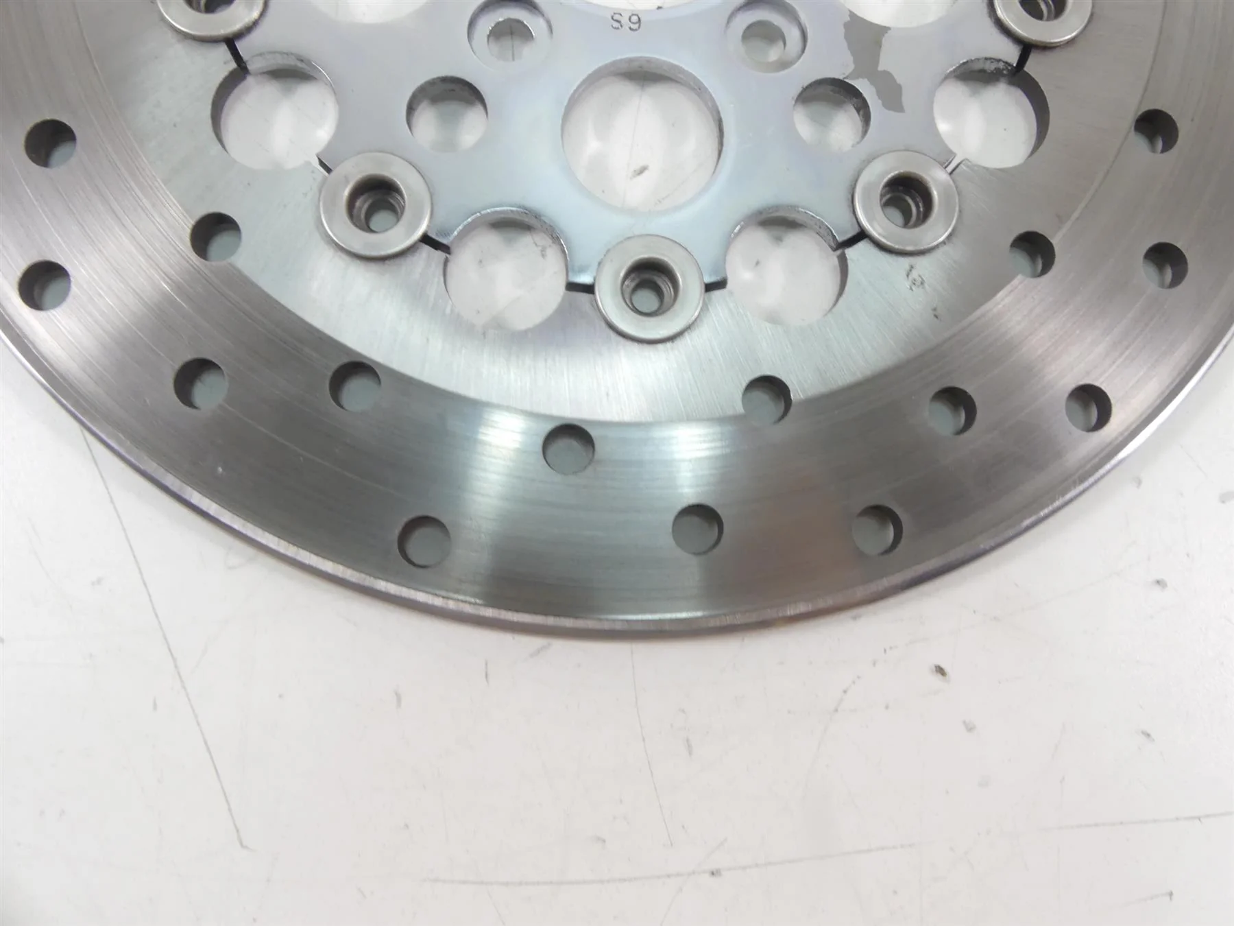 2007 Harley Touring FLHTCU SE CVO Electra Glide Front Brake Rotor Set 44360-00A - Image 7