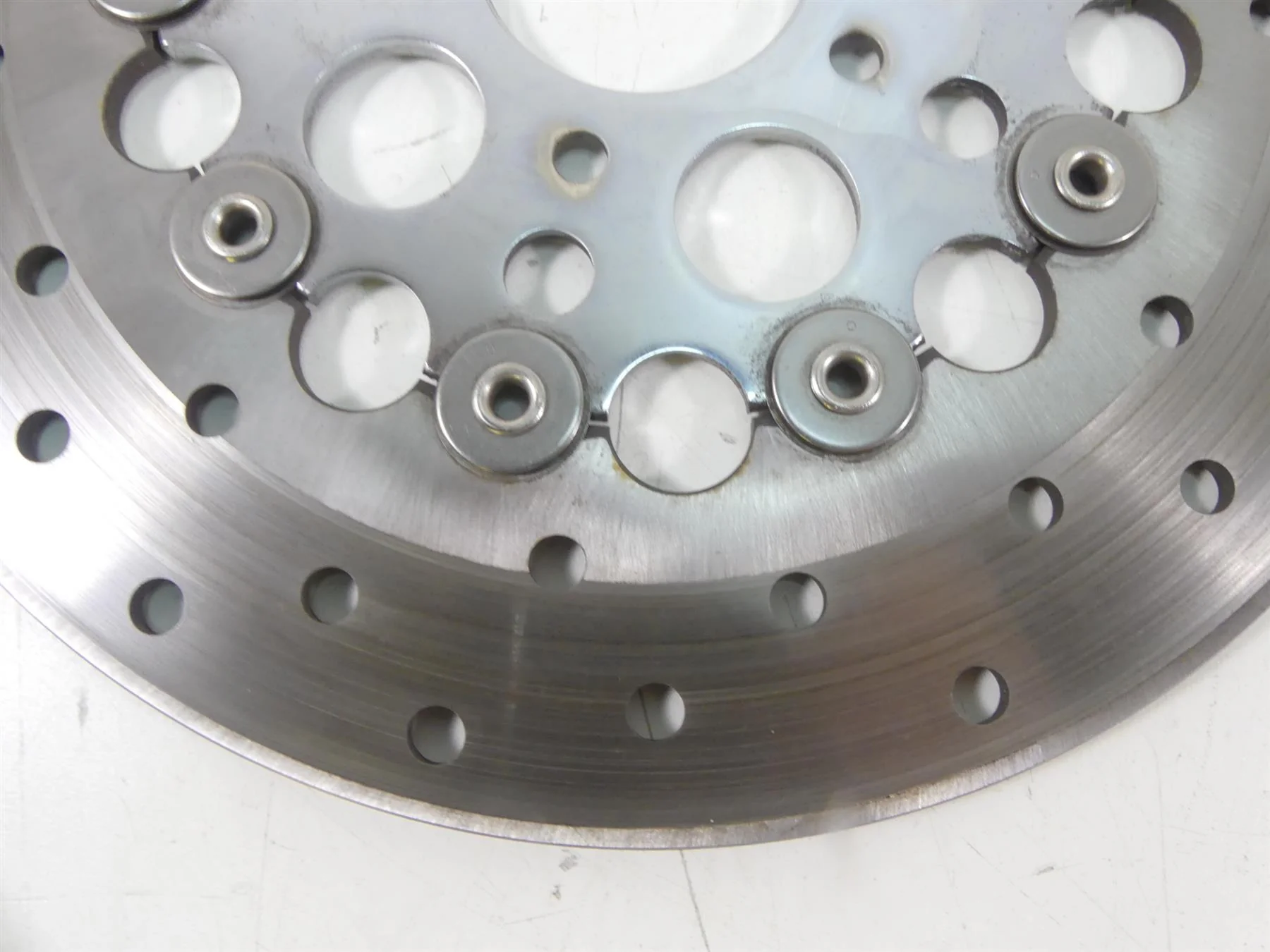 2007 Harley Touring FLHTCU SE CVO Electra Glide Front Brake Rotor Set 44360-00A - Image 8
