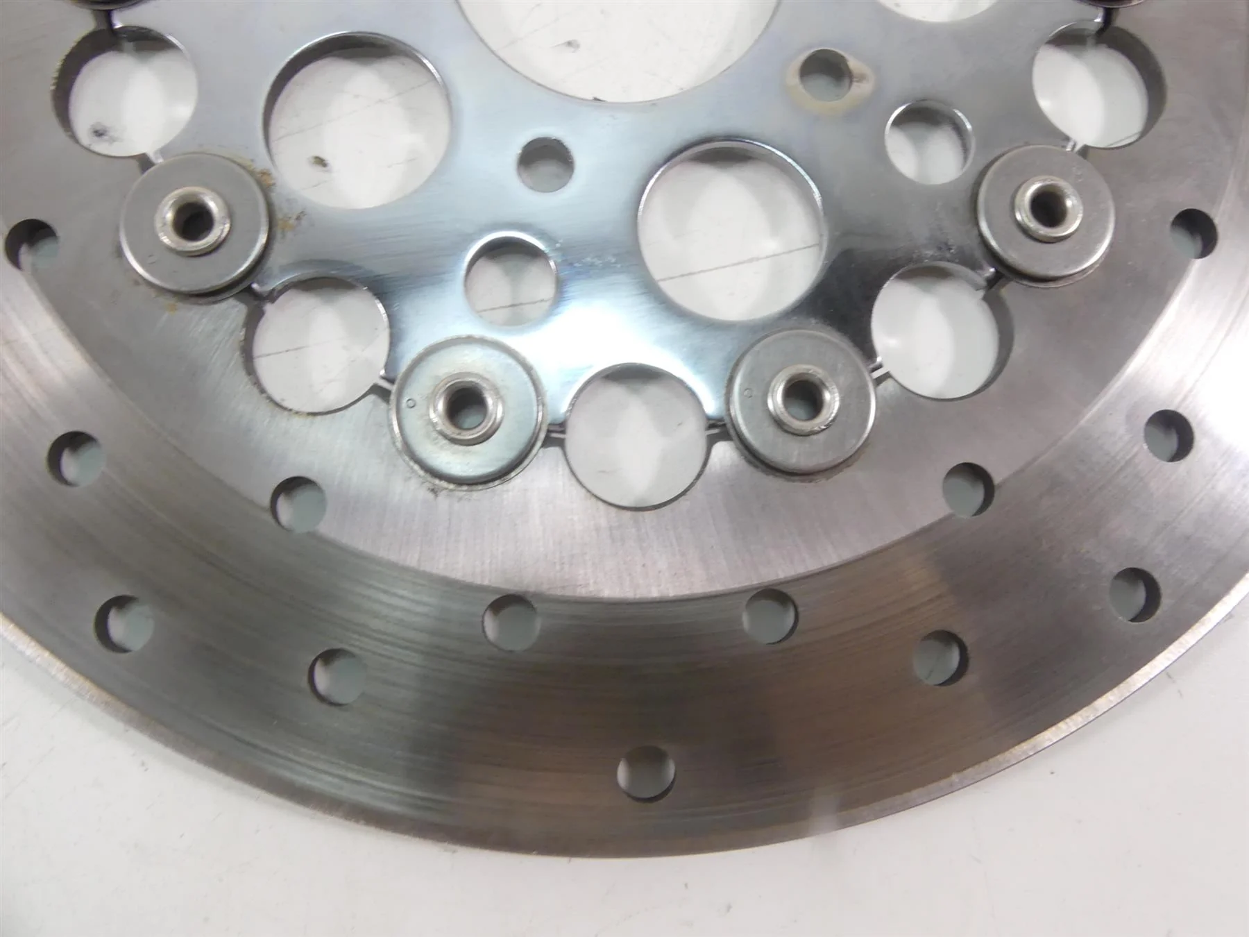 2007 Harley Touring FLHTCU SE CVO Electra Glide Front Brake Rotor Set 44360-00A - Image 9