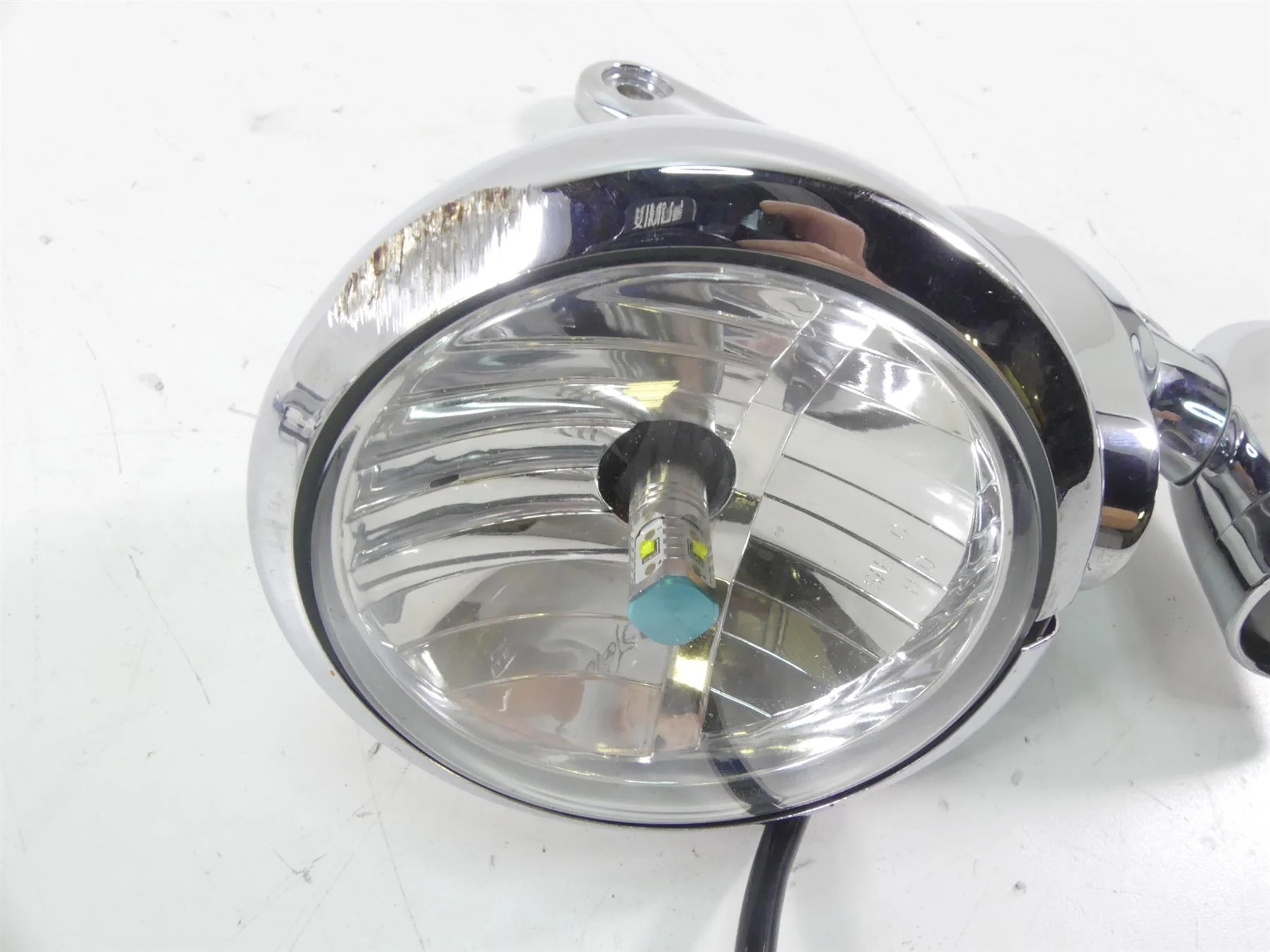 2007 Harley Touring FLHTCU SE CVO Electra Glide Front Spot Led Lights 69548-06 - Image 5