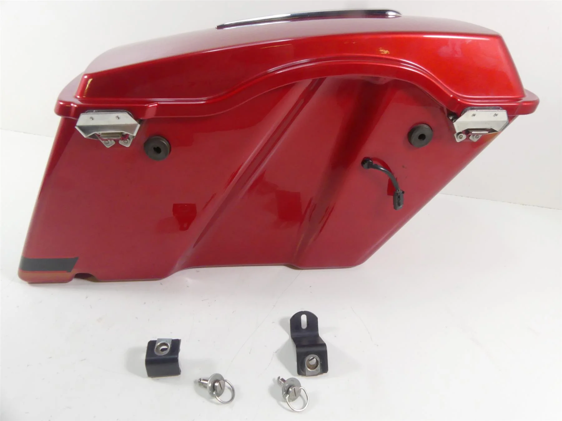 2007 Harley Touring FLHTCU SE CVO Electra Glide Left Saddlebag Case Box 88275-07 - Image 11