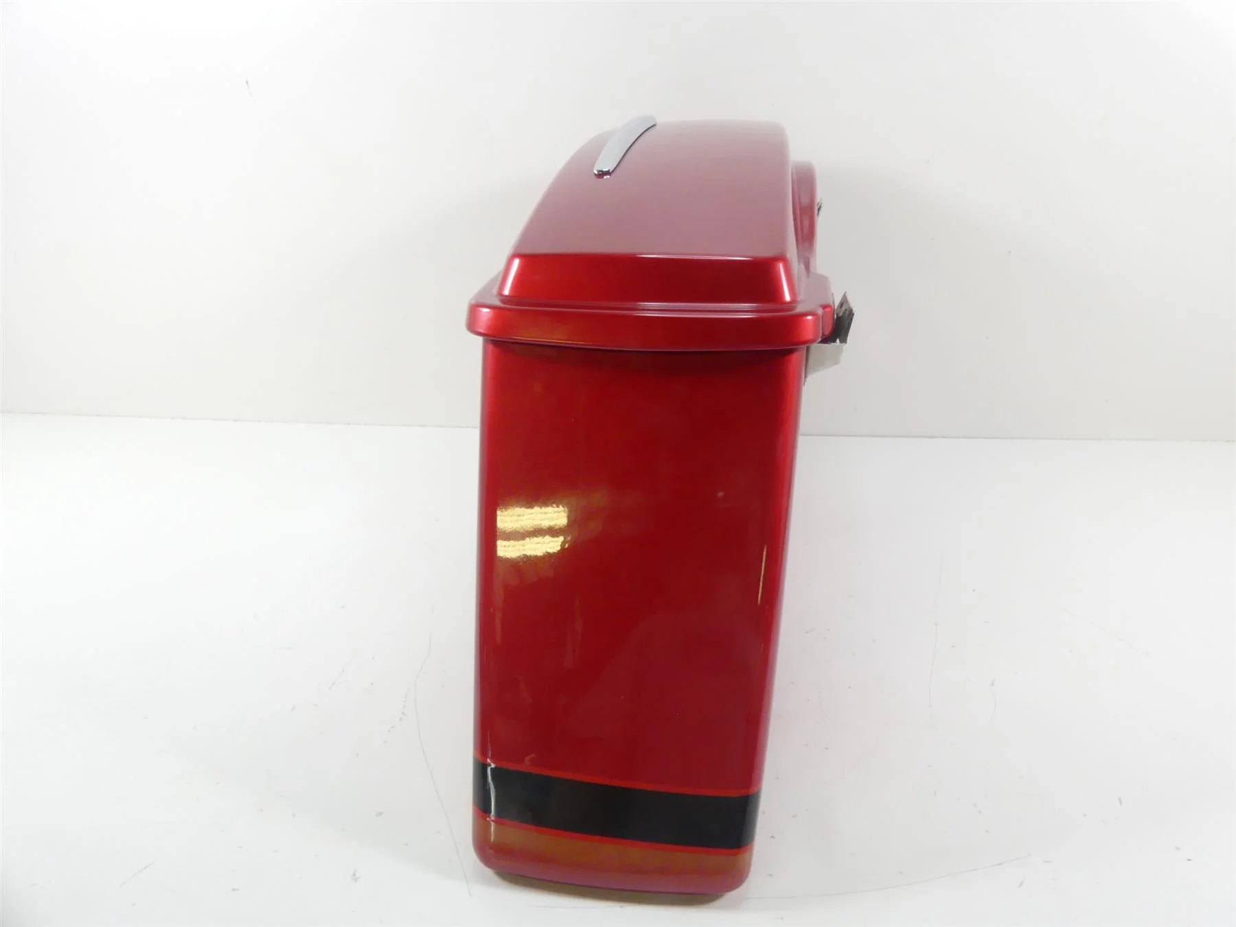 2007 Harley Touring FLHTCU SE CVO Electra Glide Left Saddlebag Case Box 88275-07 - Image 4