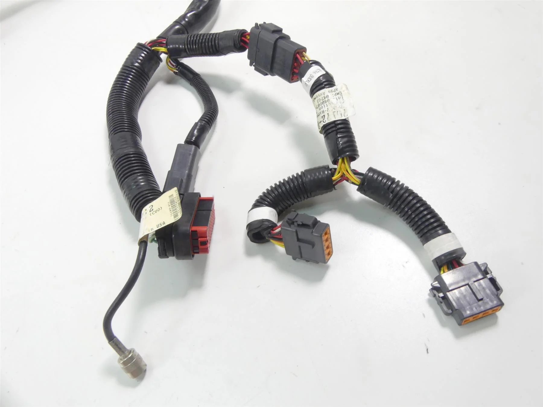 2007 Harley Touring FLHTCU SE CVO Electra Glide Main Wiring Harness 70992-07 - Image 9