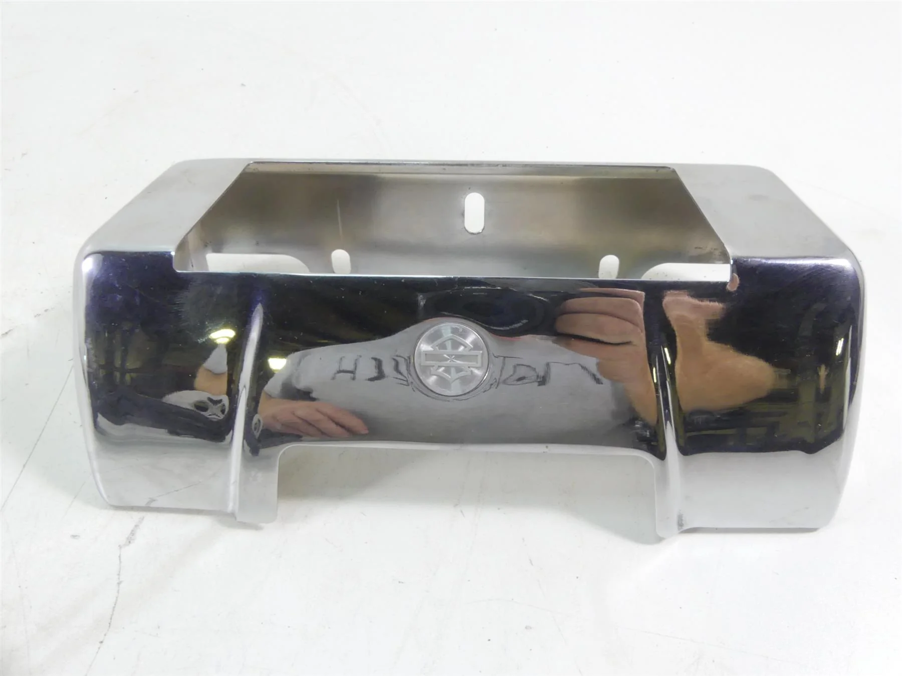 2007 Harley Touring FLHTCU SE CVO Electra Glide Oil Cooler Radiator 63071-07 - Image 6